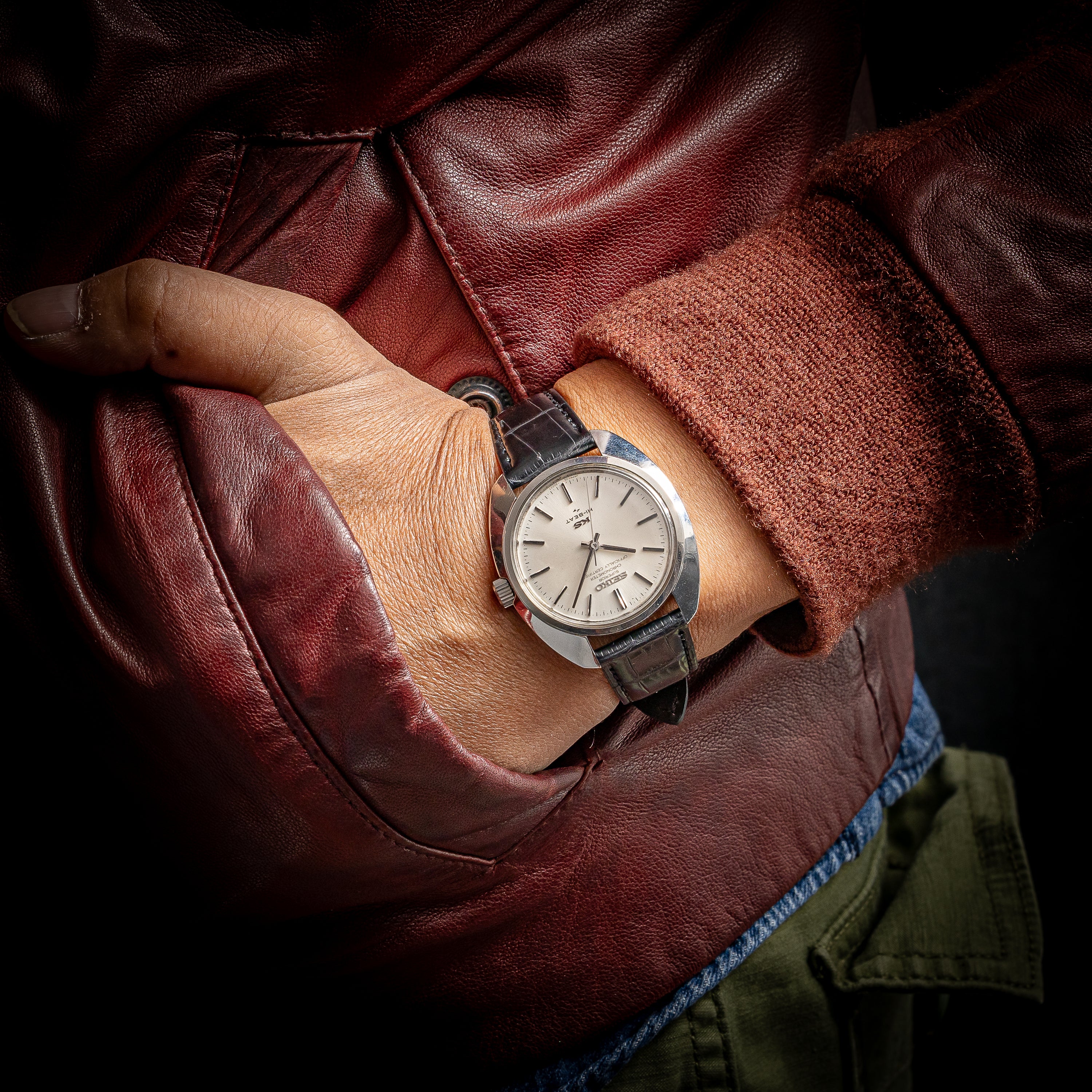 キングセイコー スーペリアクロノメーター 1969年製 Ref.45-8010 45KS 手巻き10振動