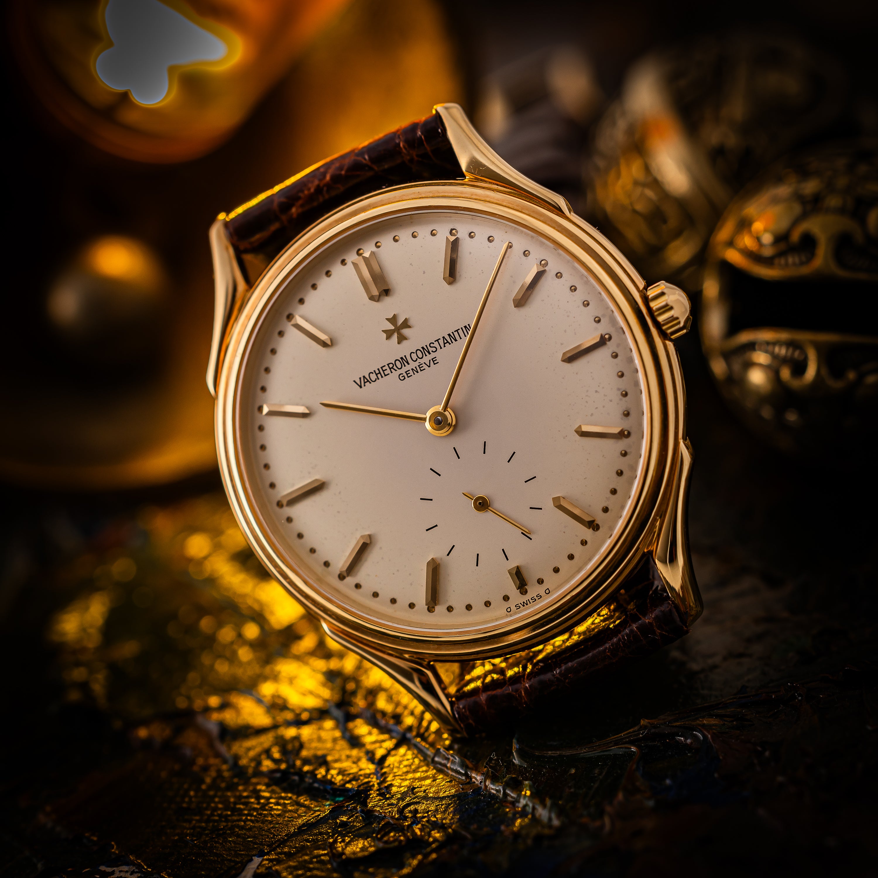 ヴァシュロン・コンスタンタン ヒストリーク 1990年製 Ref.92239/000J 18金イエローゴールド 純正尾錠付き