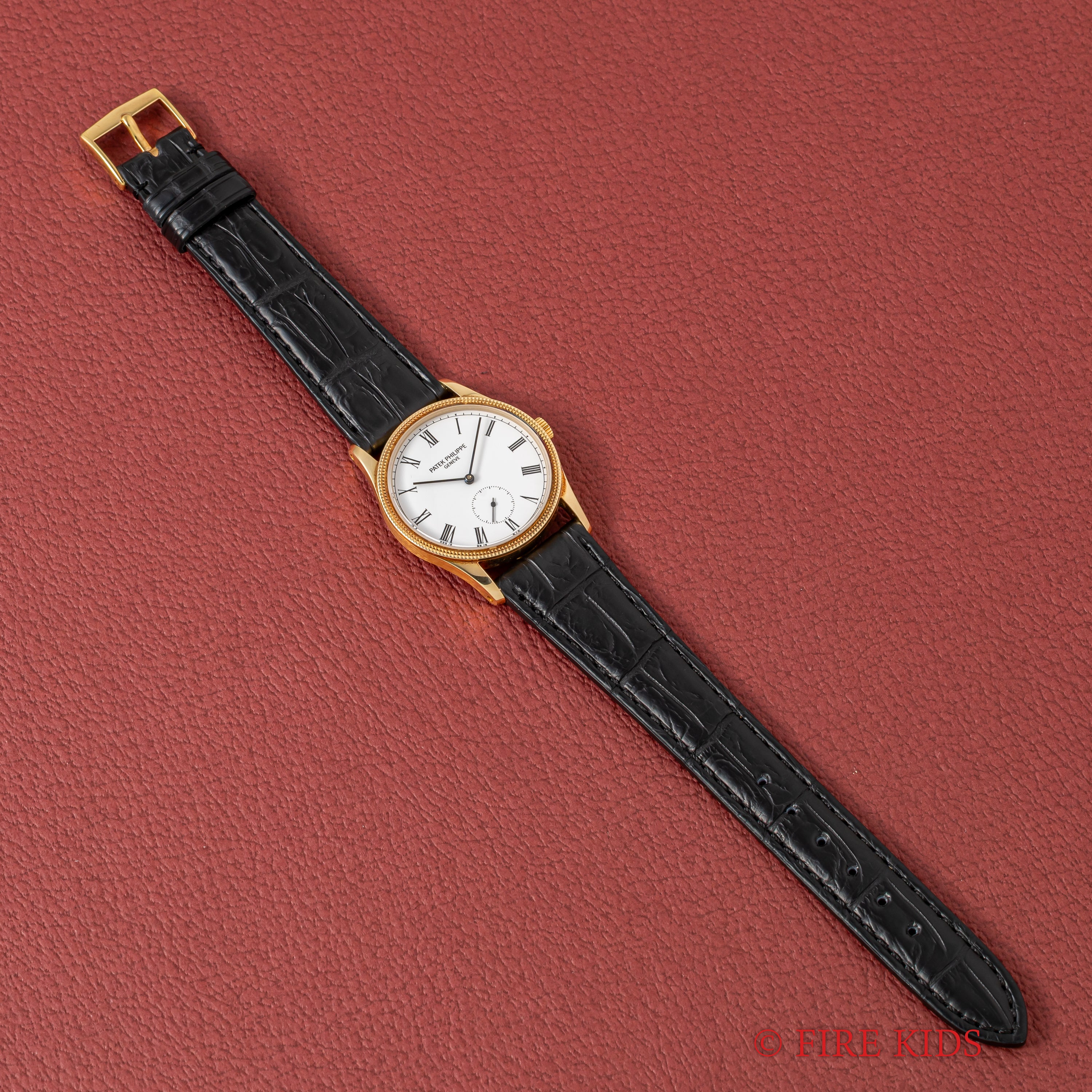 パテック・フィリップ 1993年製 カラトラバ Ref.3796D 18K ホワイトローマンダイヤル