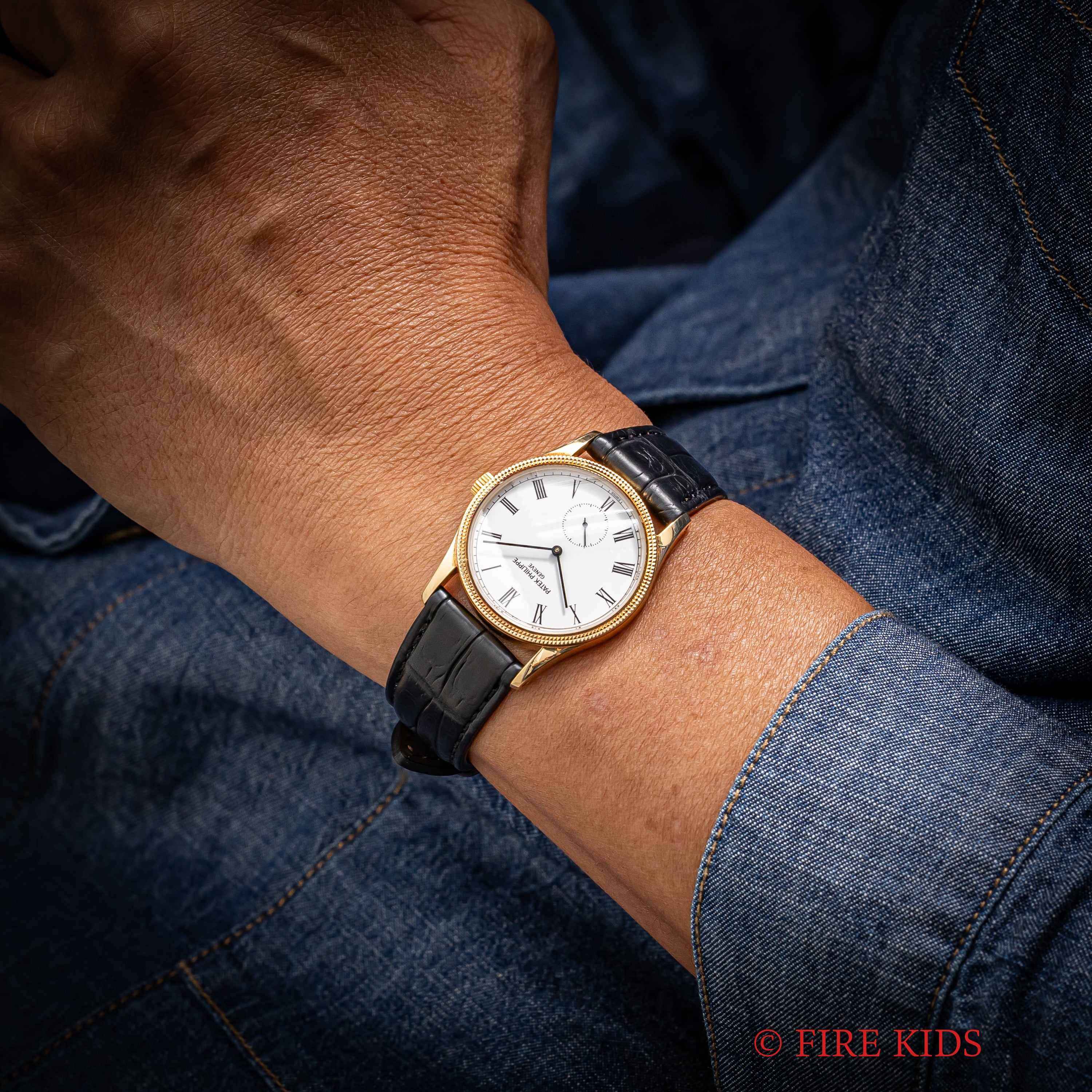 パテック・フィリップ 1993年製 カラトラバ Ref.3796D 18K ホワイトローマンダイヤル