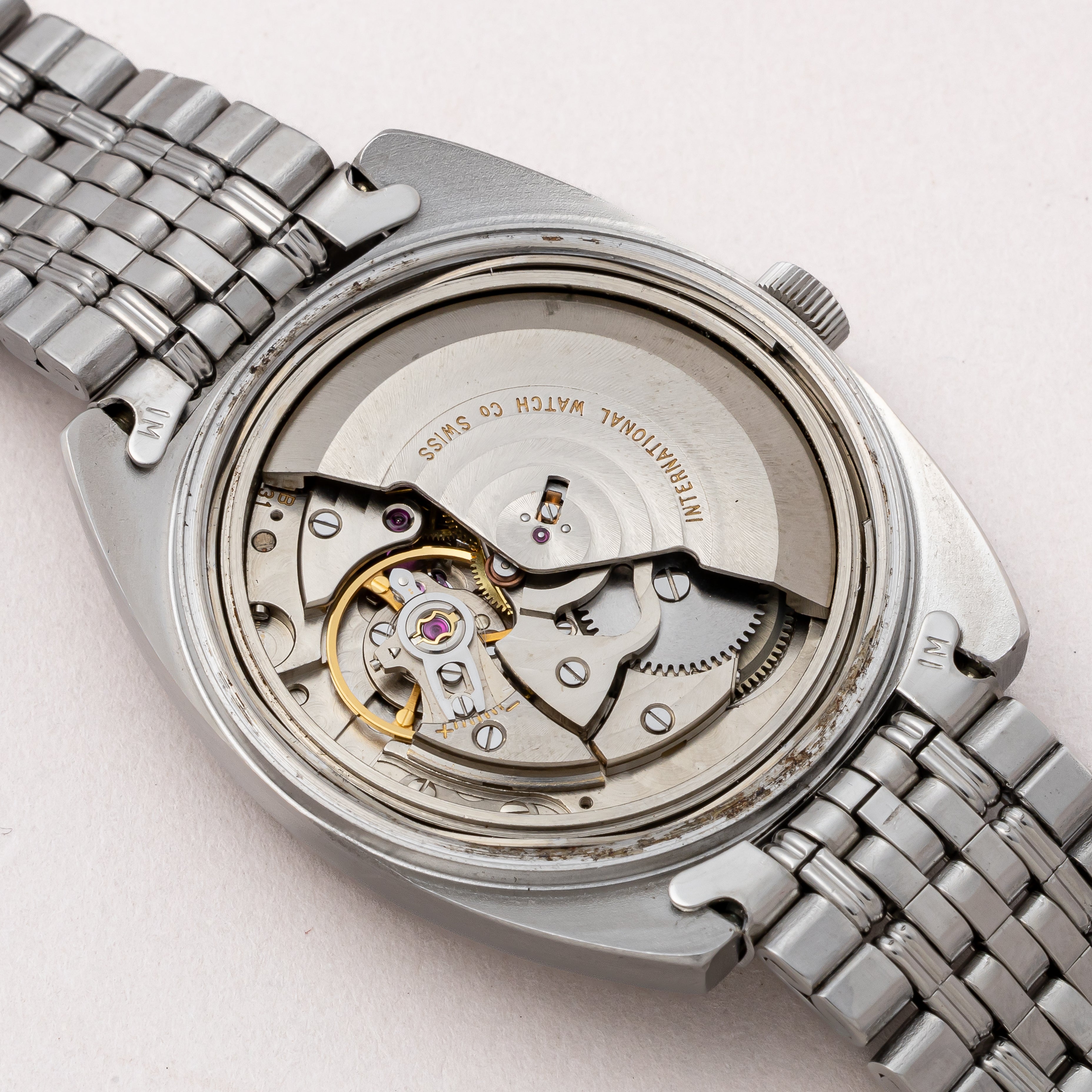 IWC トノーケース 1975年製 オートマチック Ref.1828 Cal.8541B ゲイフレアーブレス