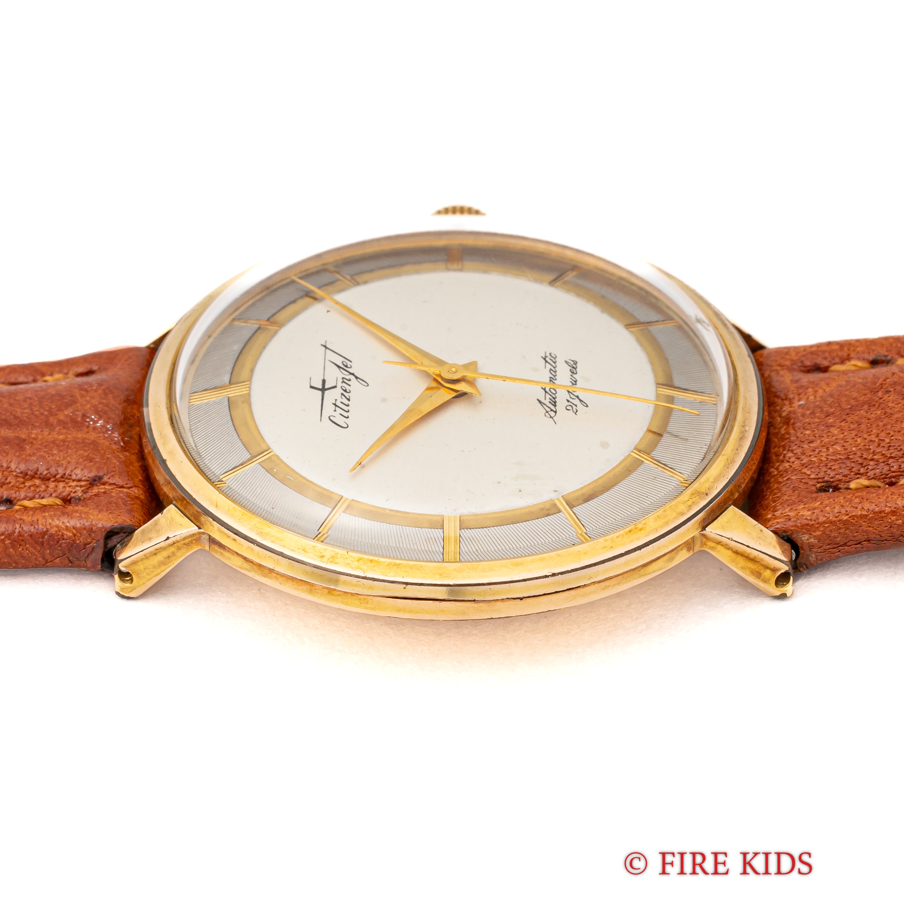 シチズン ジェット 1961年製 21石自動巻き ツートンダイヤル ノンデイト