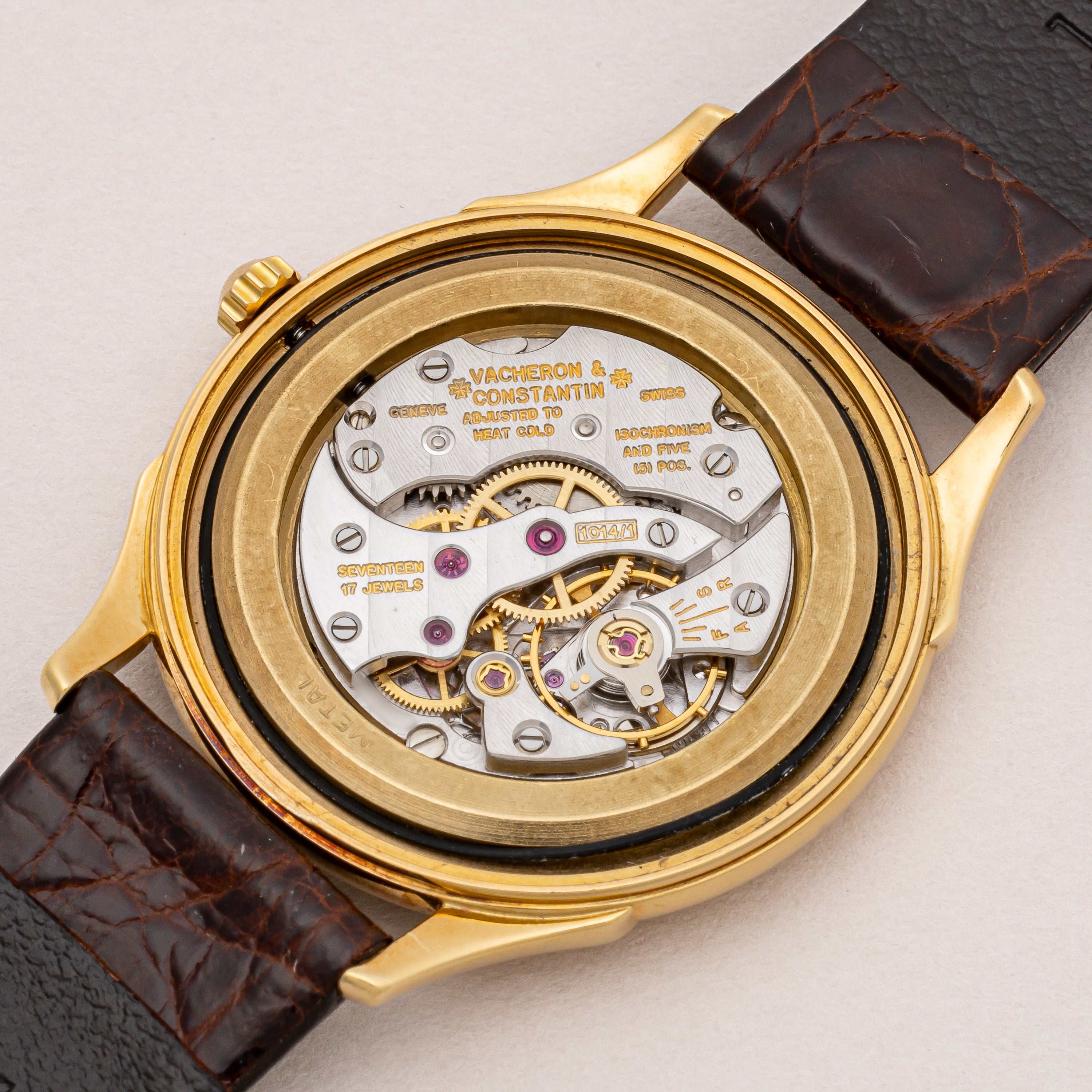 ヴァシュロン・コンスタンタン ヒストリーク 1990年製 Ref.92239/000J 18金イエローゴールド 純正尾錠付き