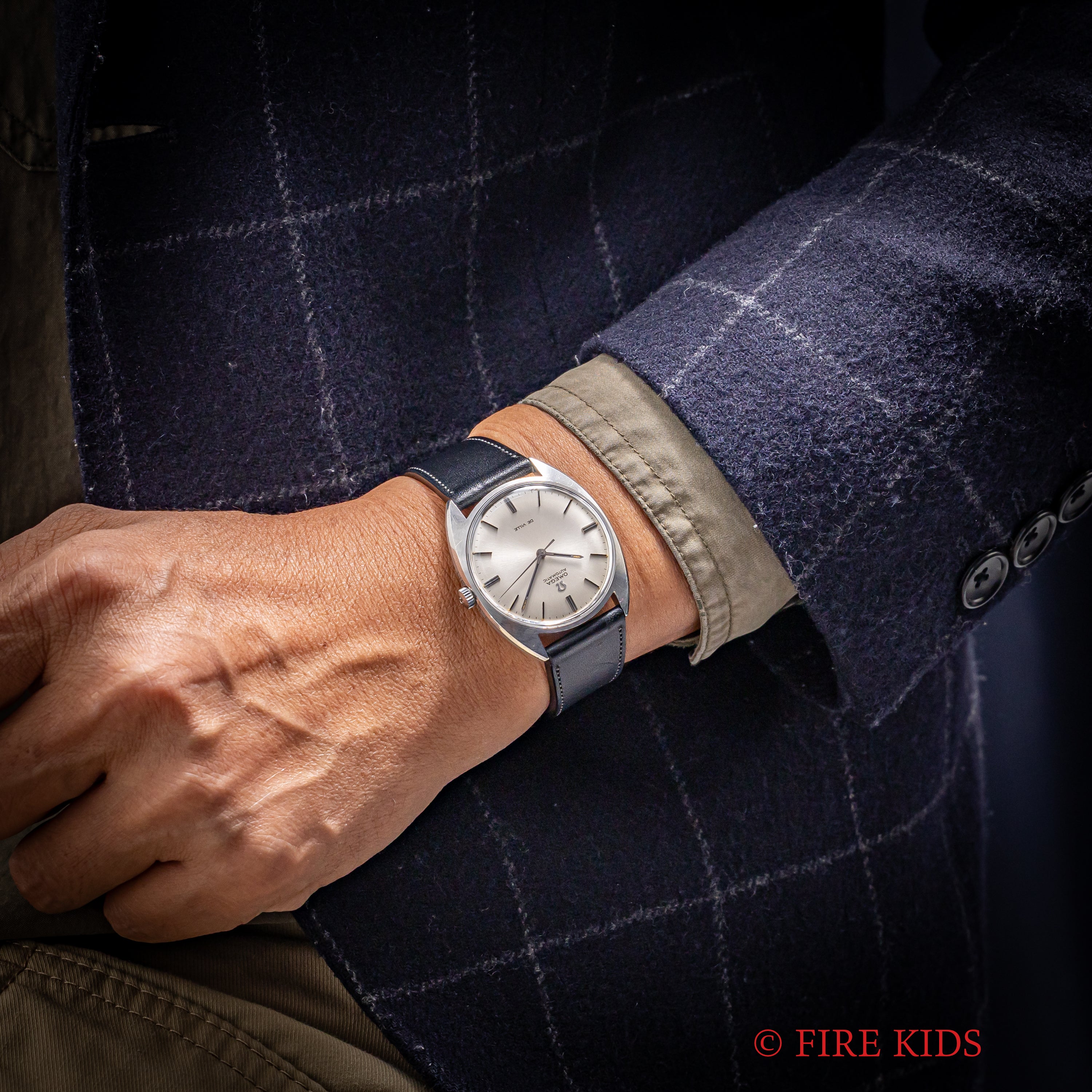 オメガ デ・ヴィル トノーケース 1968年製 自動巻き Ref.165.029