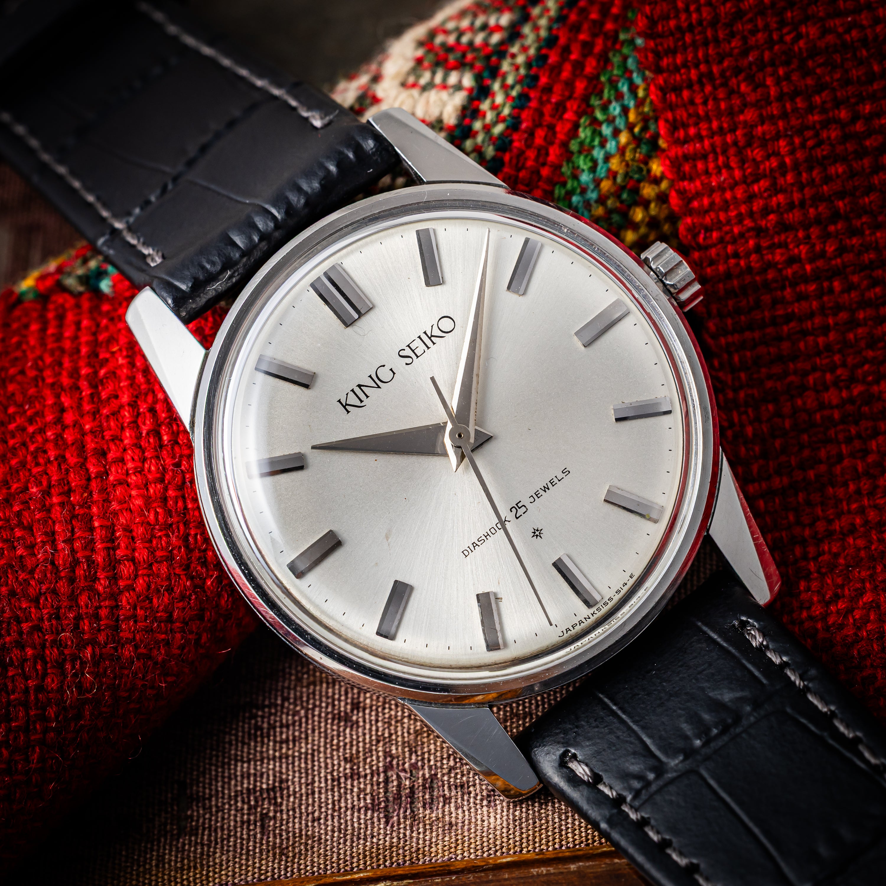 キングセイコーファーストモデル SDダイヤル 1963年製 ステンレスケース Ref.15034 KS