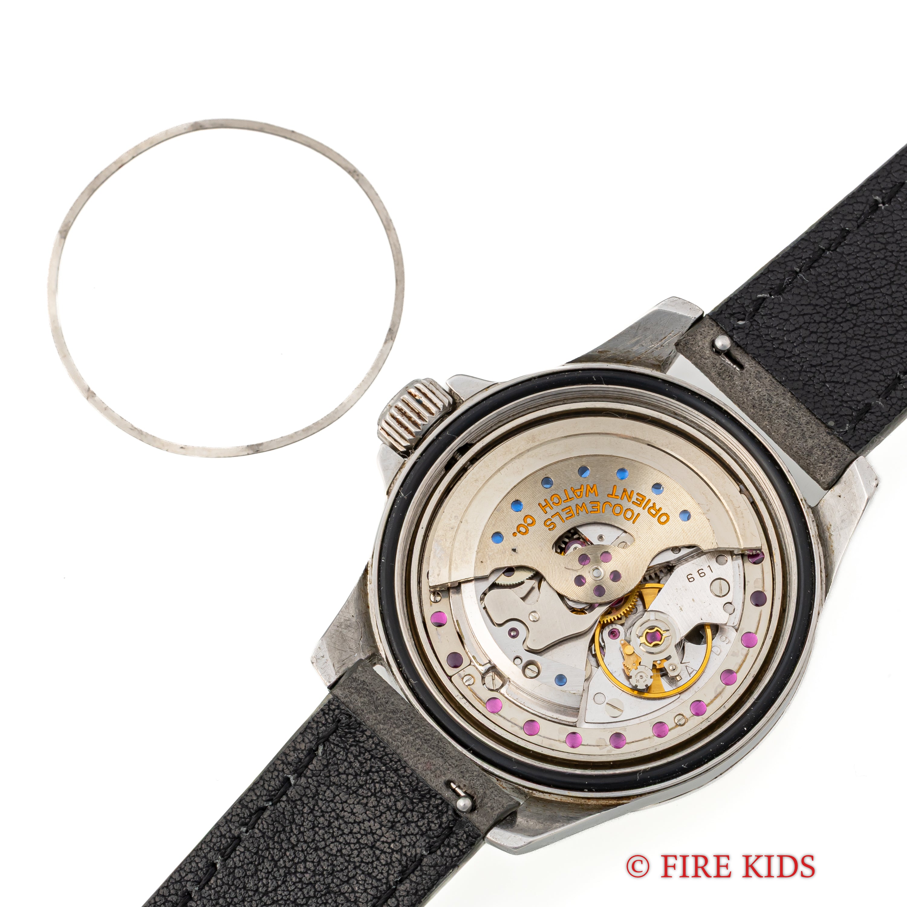 オリエント グランプリ100 スイマー TRIOSTAT 1960年代製 100石自動巻き ねじ込みリューズ