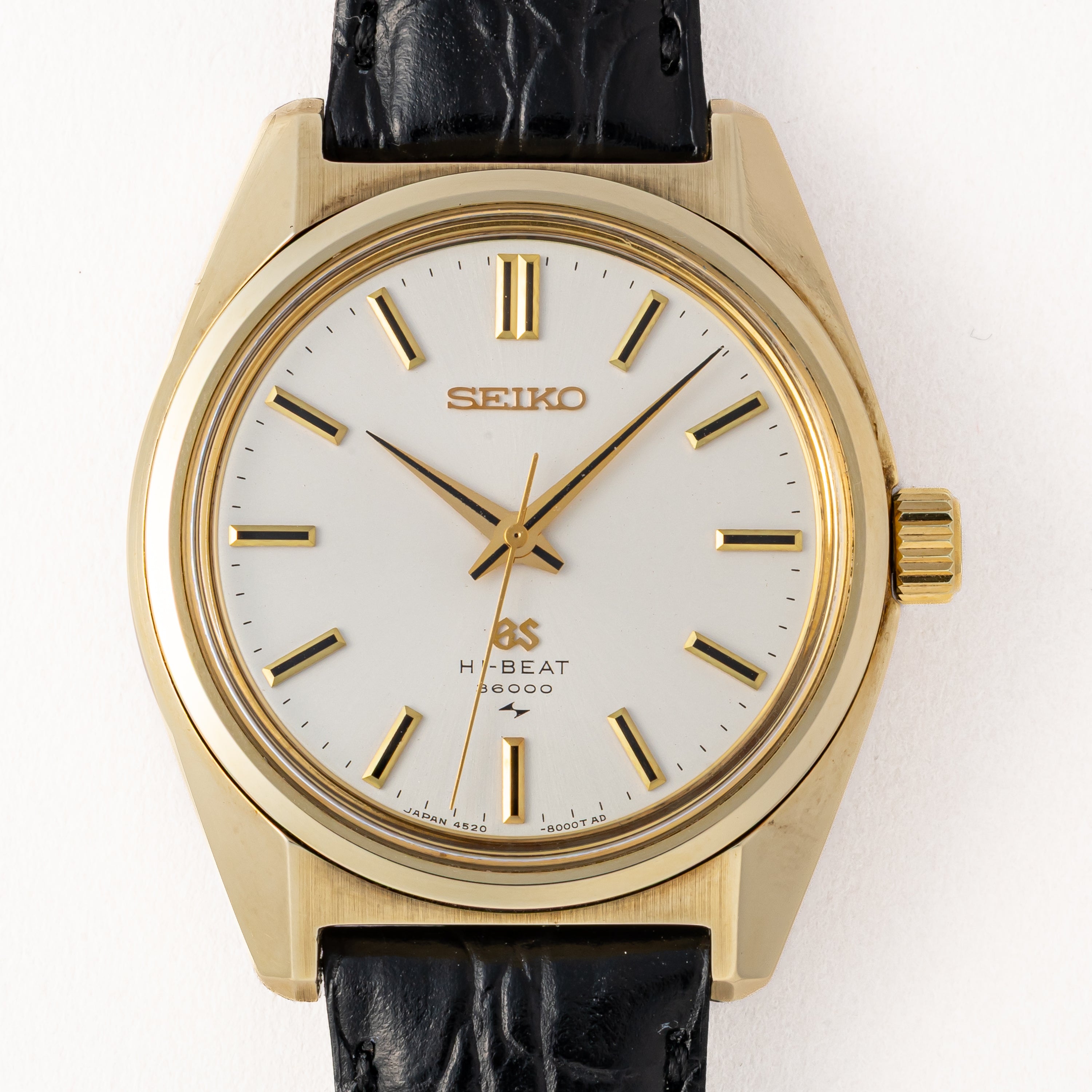 グランドセイコー 1971年製 Ref.4520-8000 CAPゴールド 45GS 10振動 手巻き 純正尾錠付き