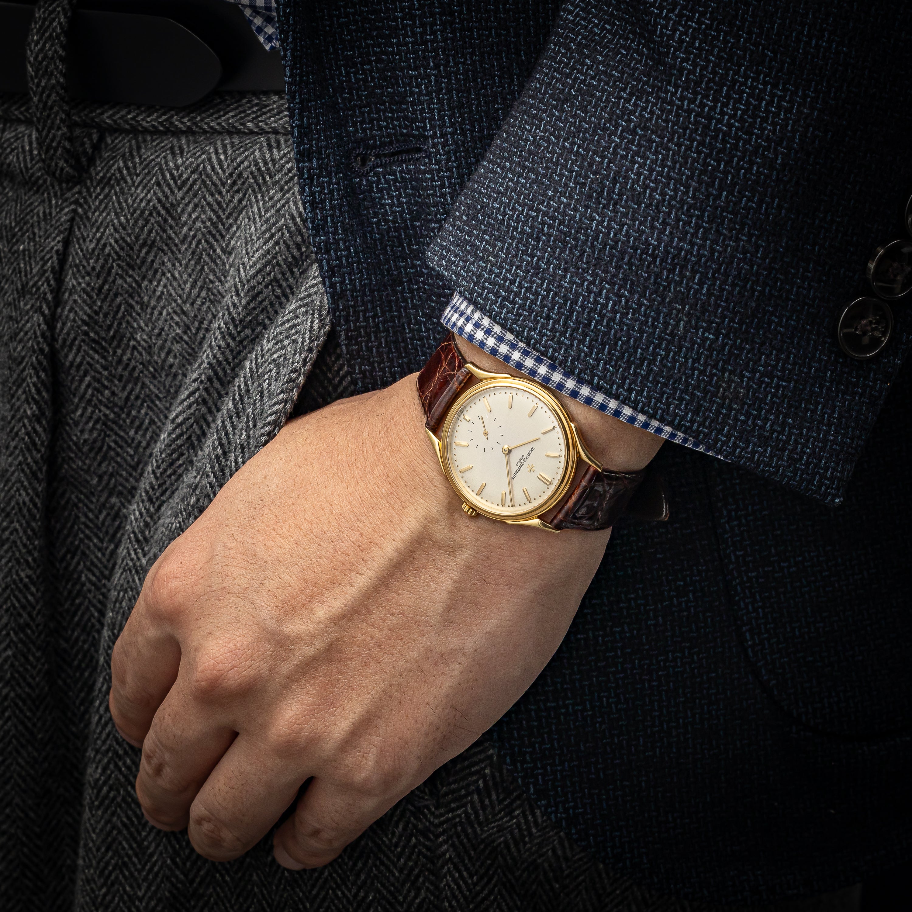 ヴァシュロン・コンスタンタン ヒストリーク 1990年製 Ref.92239/000J 18金イエローゴールド 純正尾錠付き