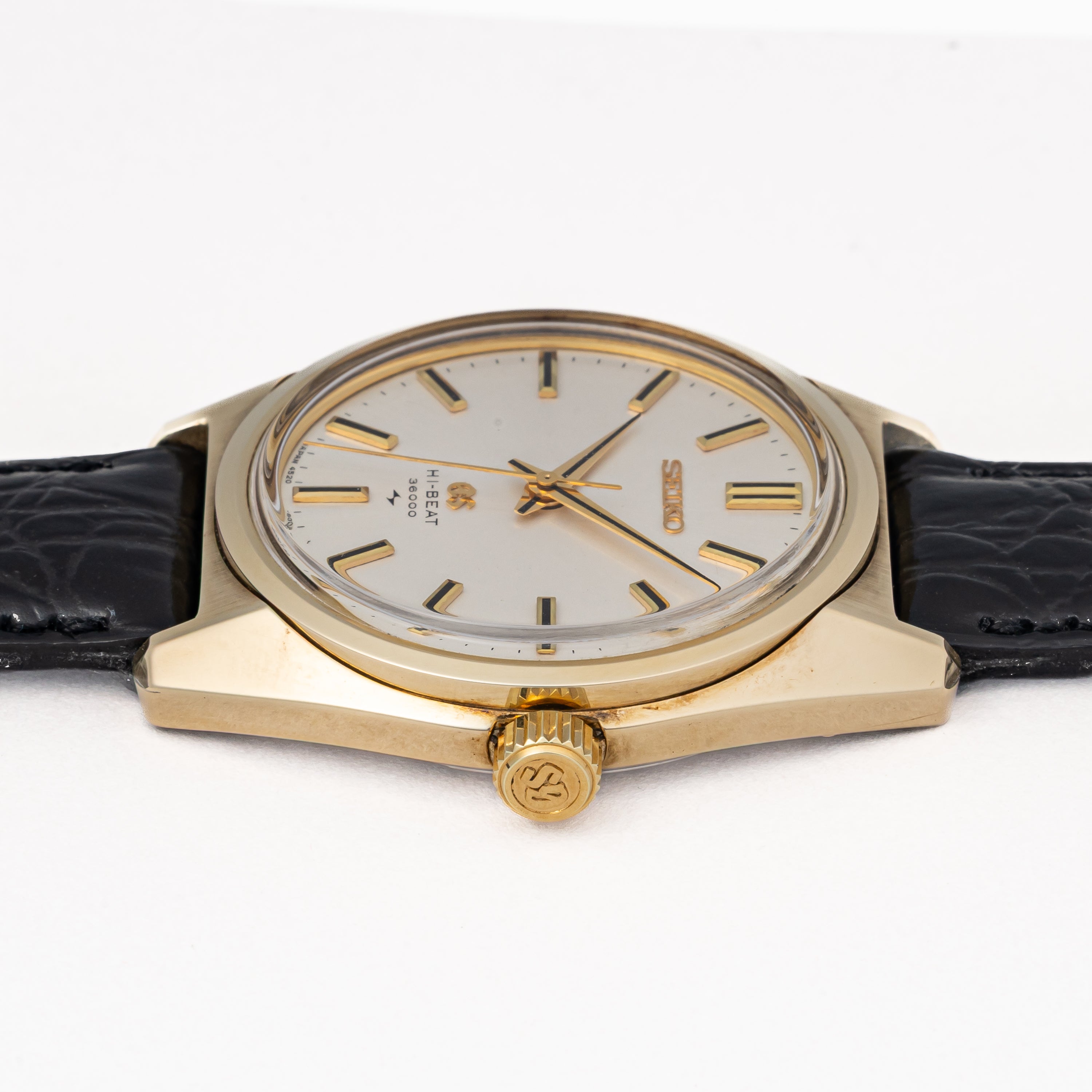 グランドセイコー 1971年製 Ref.4520-8000 CAPゴールド 45GS 10振動 手巻き 純正尾錠付き