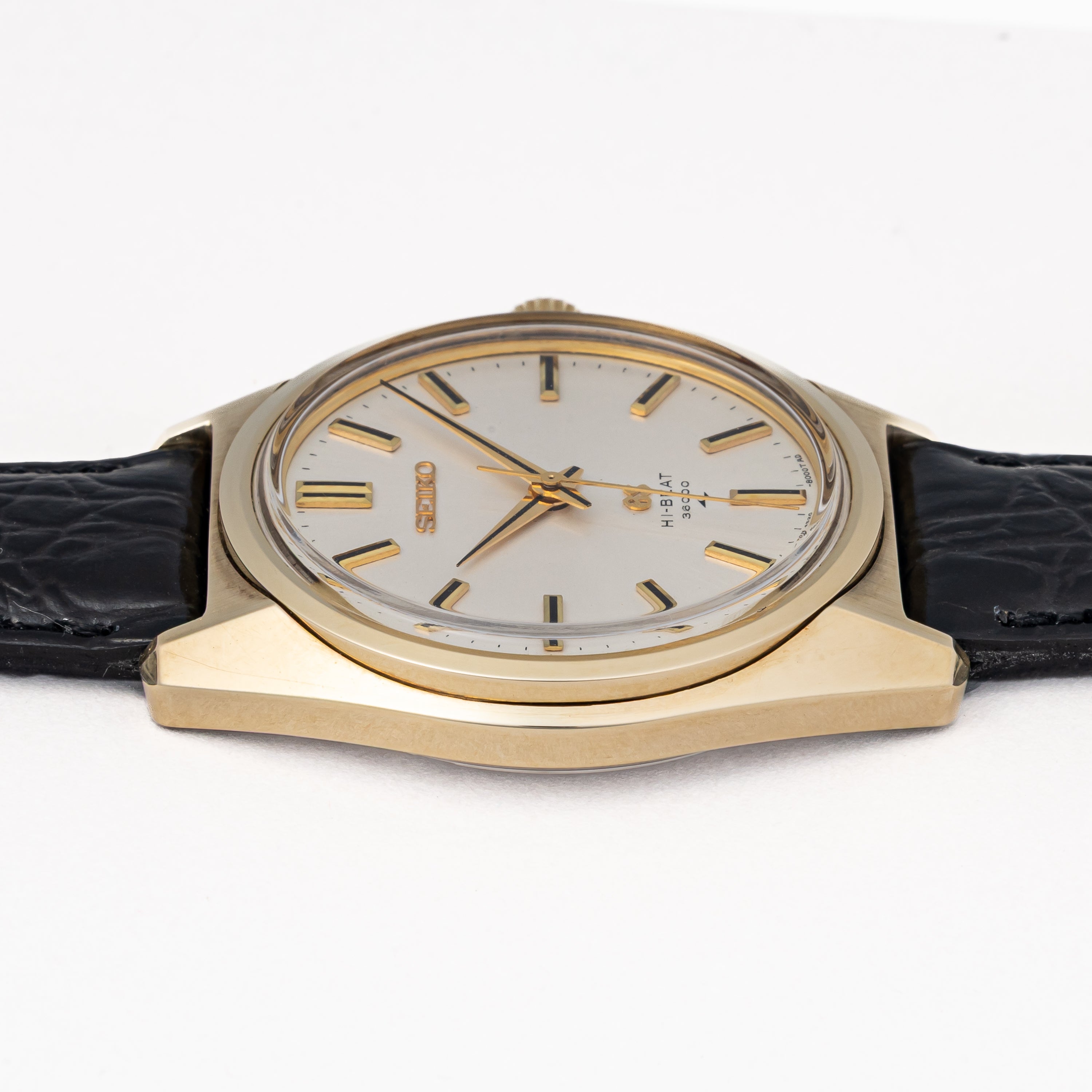 グランドセイコー 1971年製 Ref.4520-8000 CAPゴールド 45GS 10振動 手巻き 純正尾錠付き