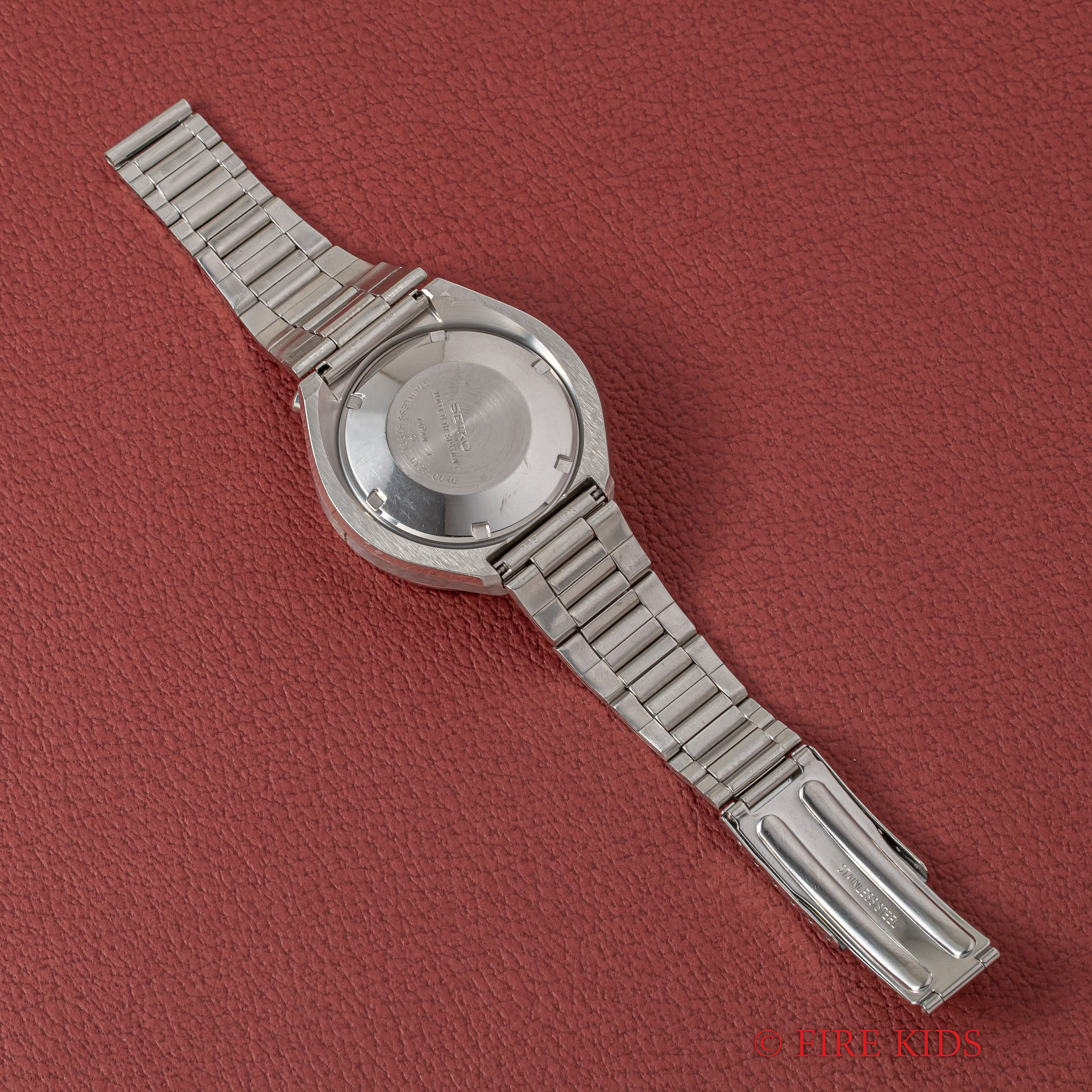 セイコー 1974年製 茶馬 Ref.6138-0040 5スポーツ スピードタイマー 純正ステンレスブレス