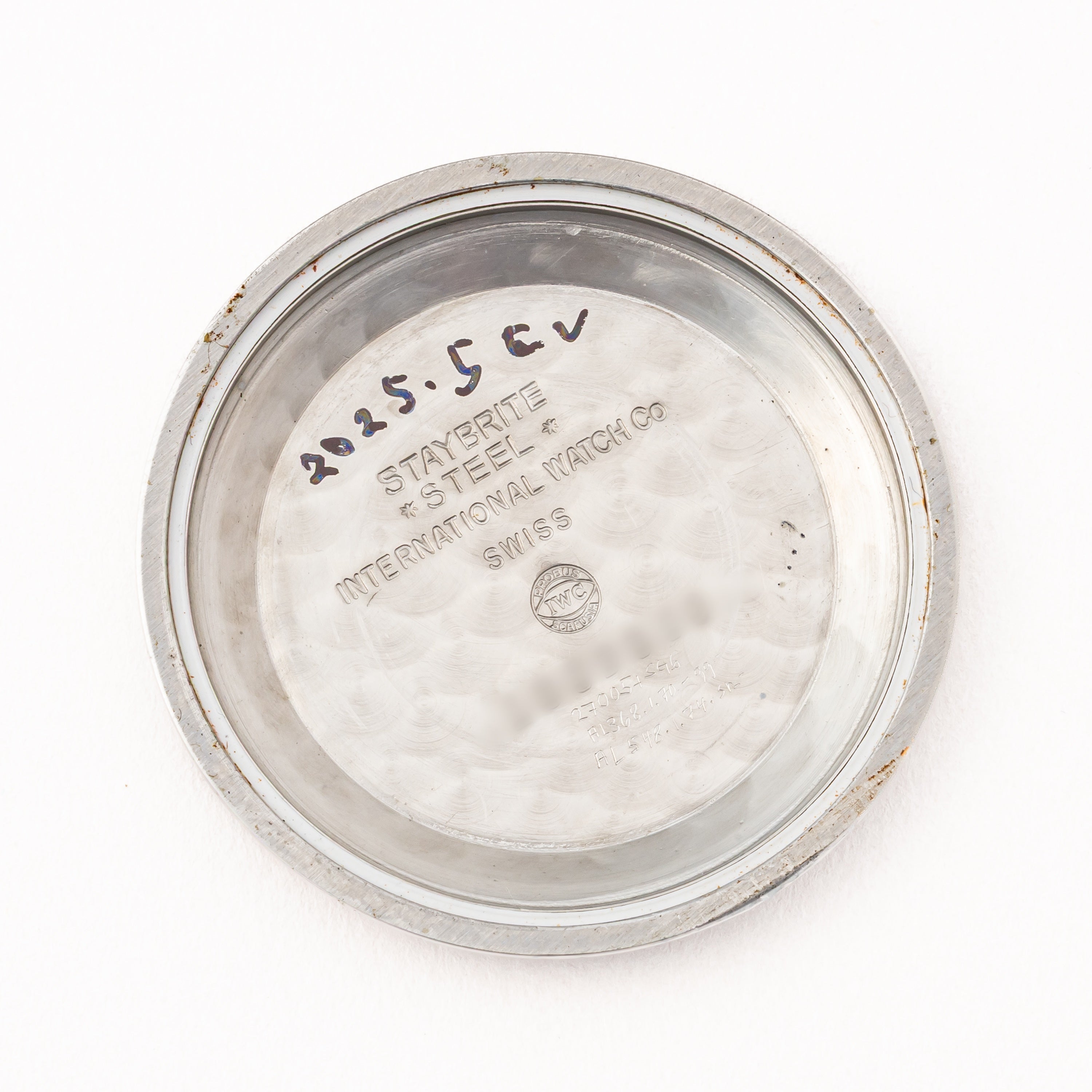 IWC ギルトダイヤル 寄り目 1960年製 ペラトン式 自動巻き Cal.8531 ゲイフレアー社製純正ブレス付き