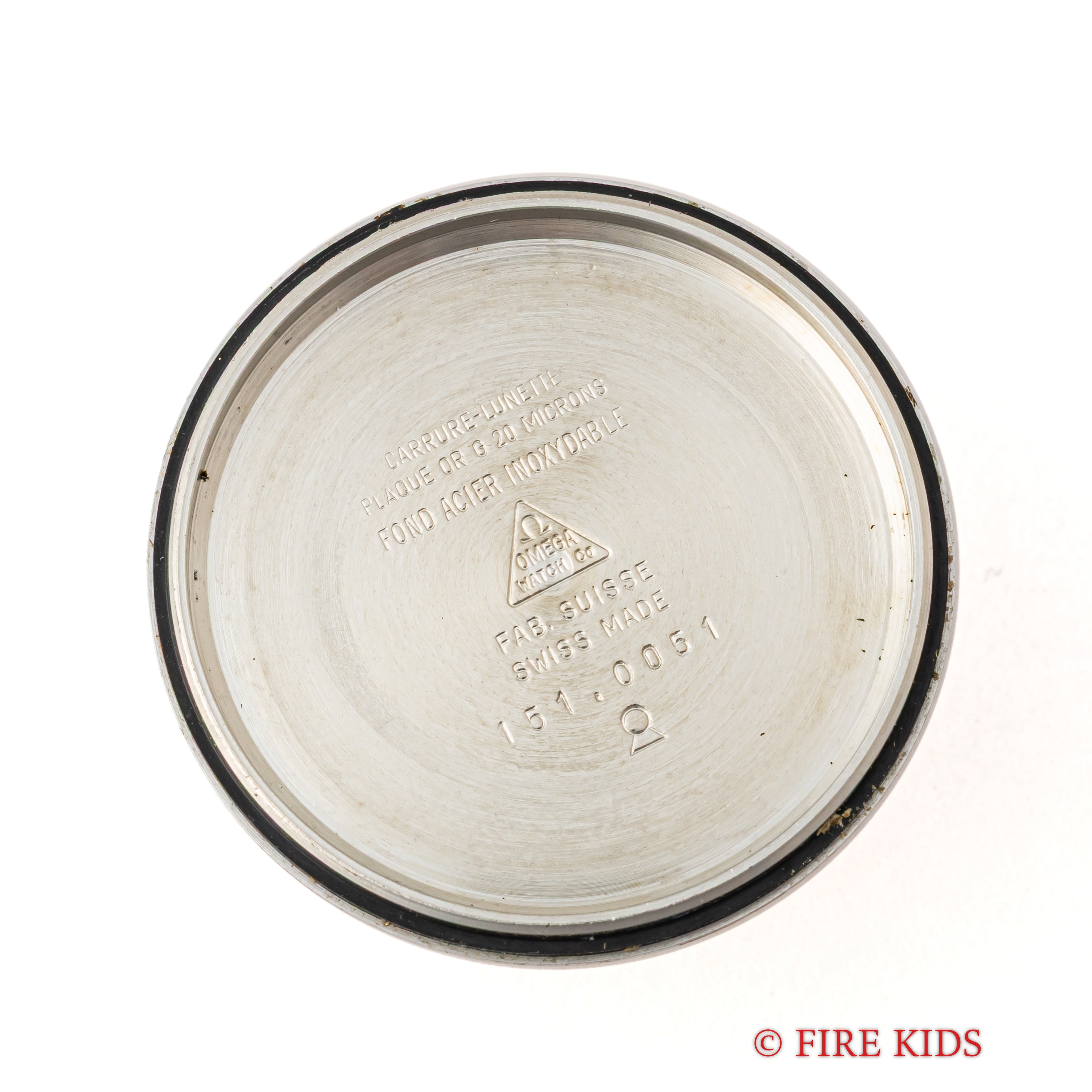 オメガ デ・ヴィル TVスクリーン ツートンダイヤル トップゴールド 1973年製 自動巻 Cal.711 Ref.151.0051 箱付き