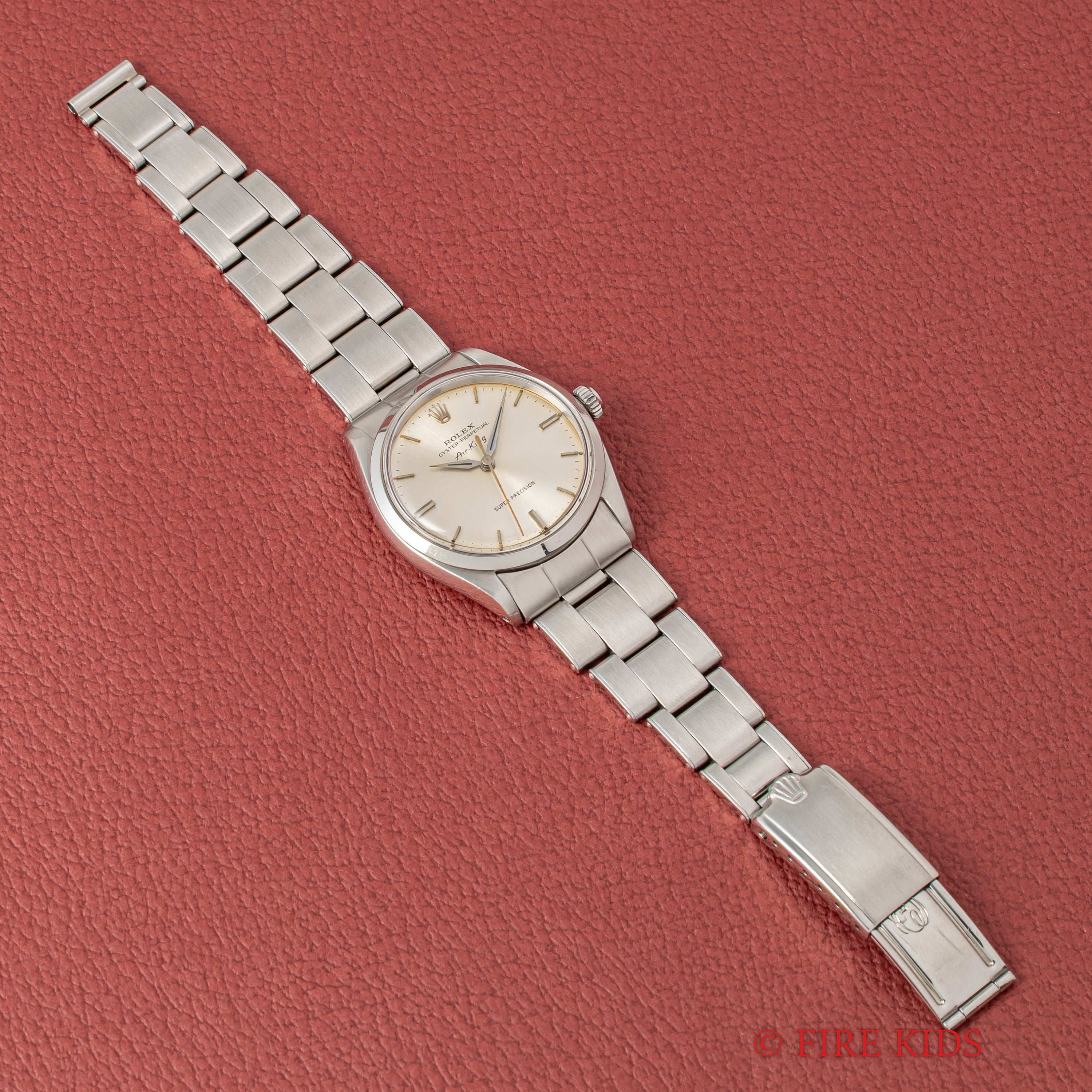 ロレックス エアキング 1963年製 シルバーダイヤル Ref.5500