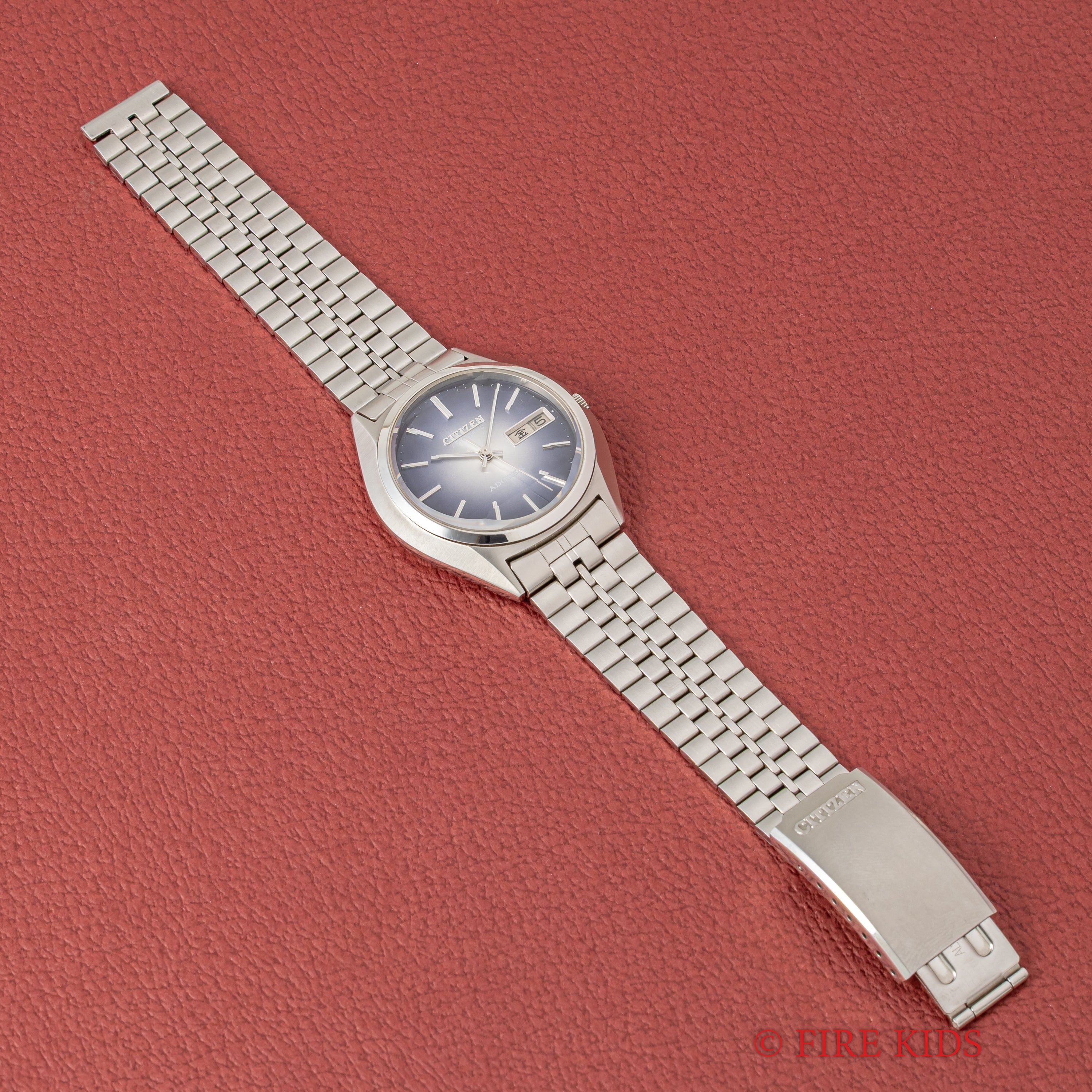 シチズン アドレックス Ref.4-385195TA 1975年製 ブルーグラデーション