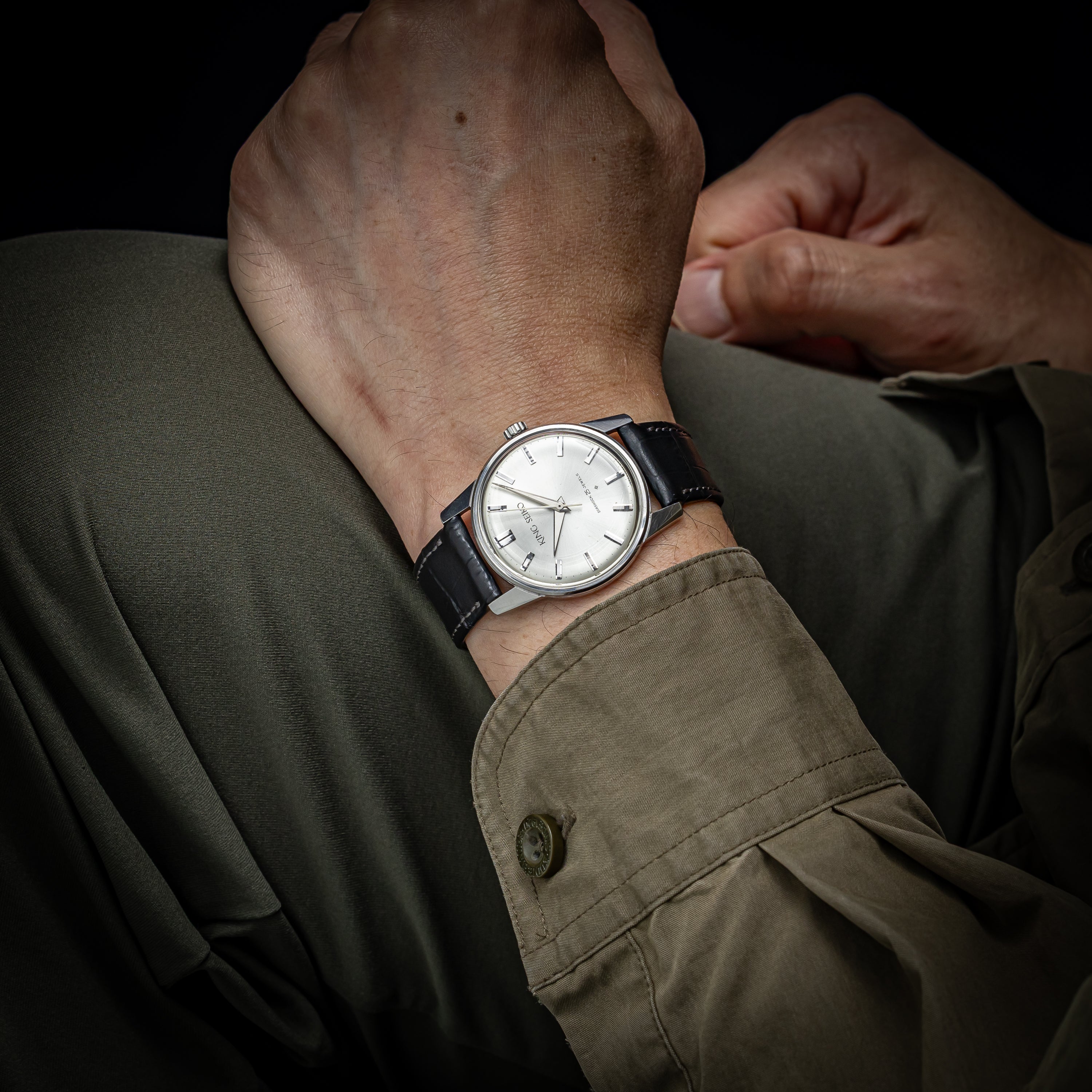 キングセイコーファーストモデル SDダイヤル 1963年製 ステンレスケース Ref.15034 KS