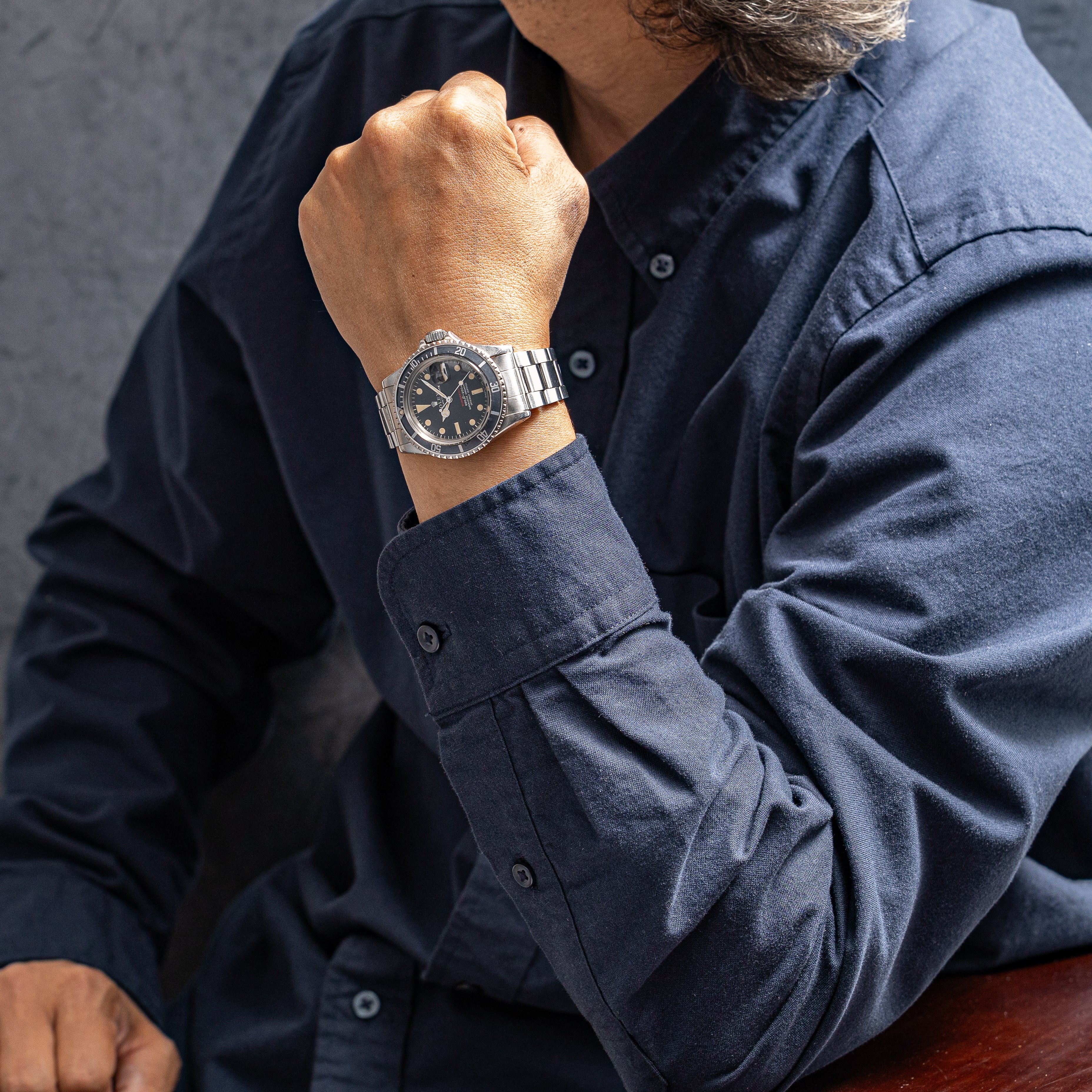 ロレックス サブマリーナ 赤サブ 1971年製 Ref.1680 Mark4ダイヤル