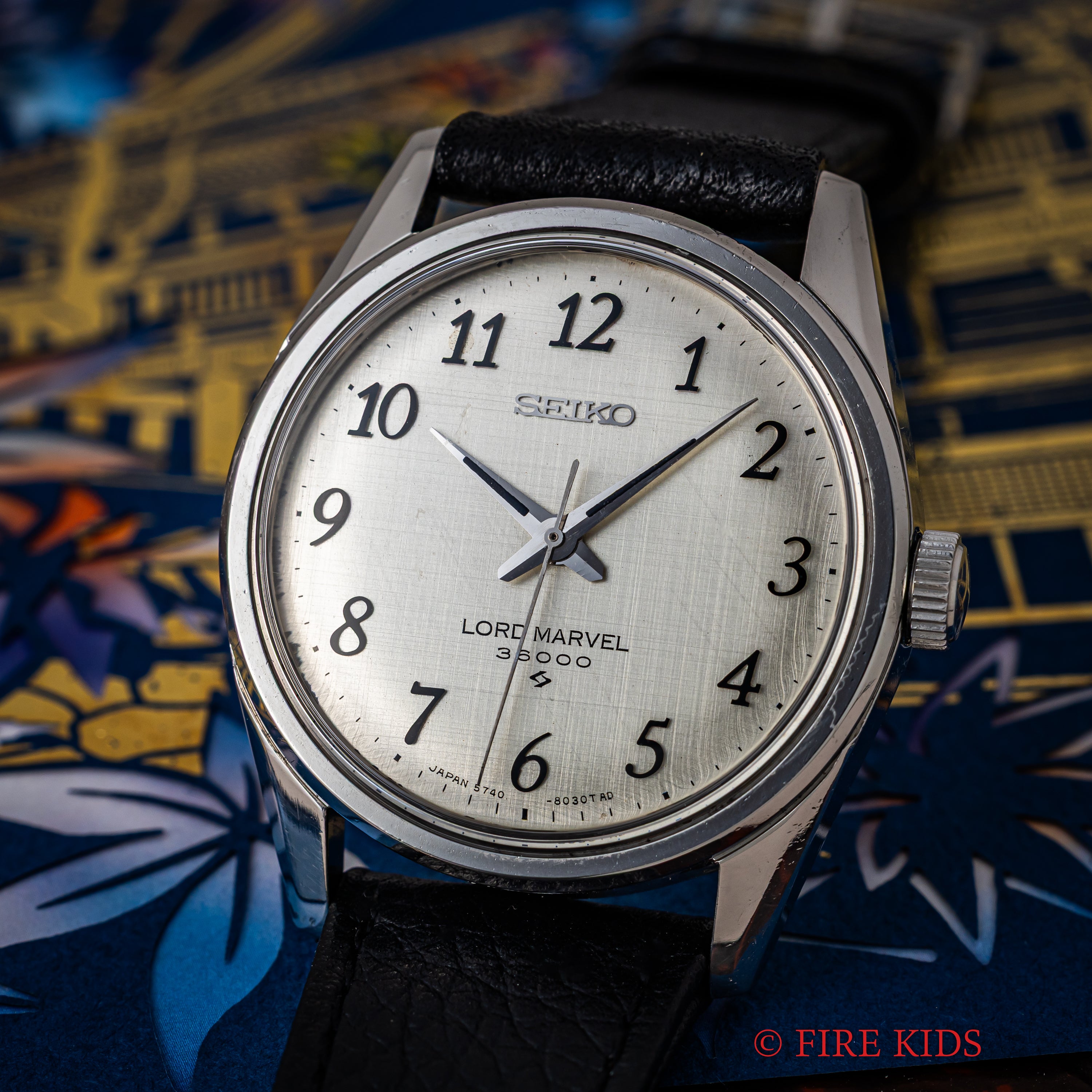 セイコー ロードマーベル 36000 全アラビアダイヤル 1969年製 10振動 手巻き Ref.5740-8000