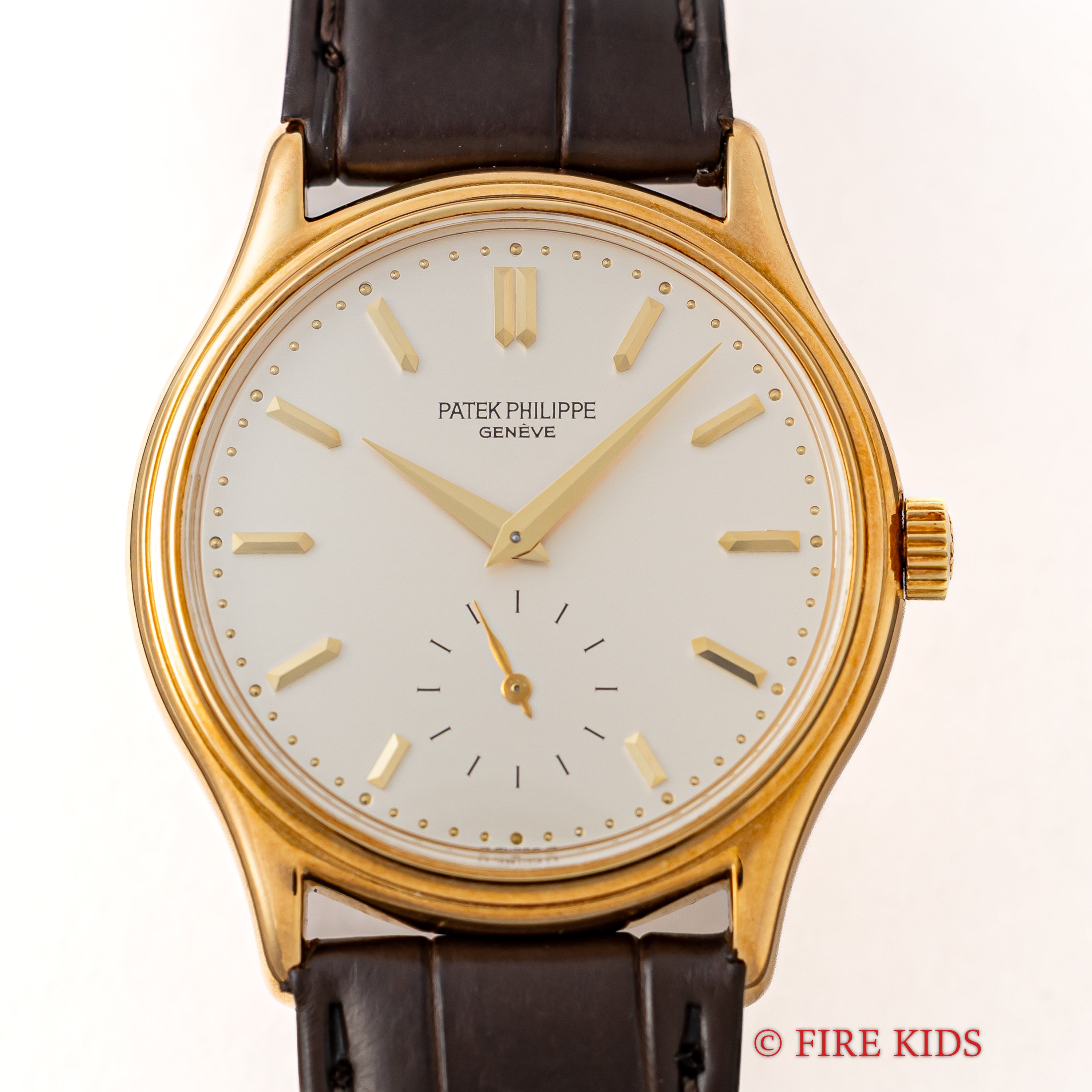 パテック・フィリップ カラトラバ 1990年製(平成2年製)Ref.3923 Cal.215 純正尾錠 ギャラ