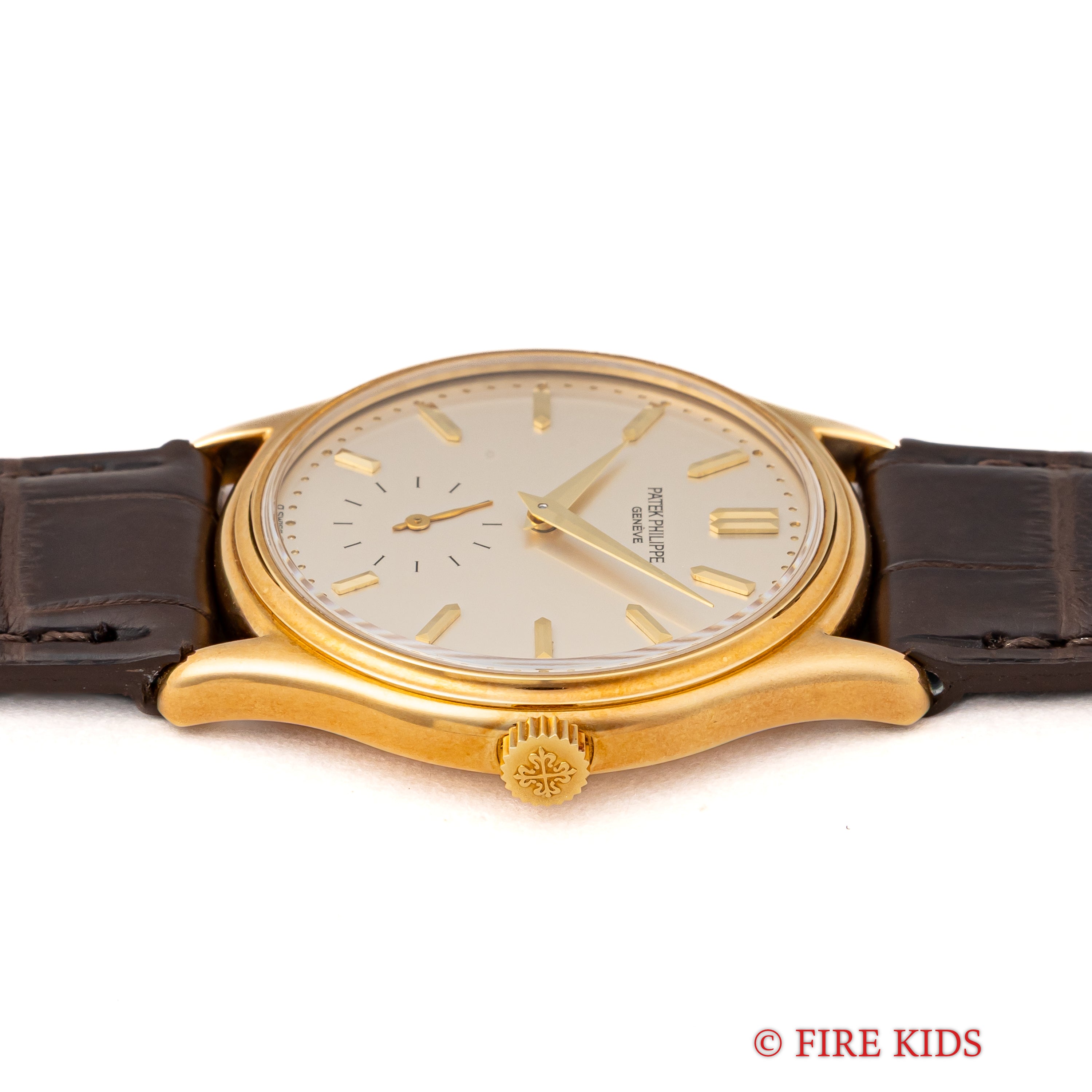 パテック・フィリップ カラトラバ 1990年製(平成2年製)Ref.3923 Cal.215 純正尾錠 ギャラ