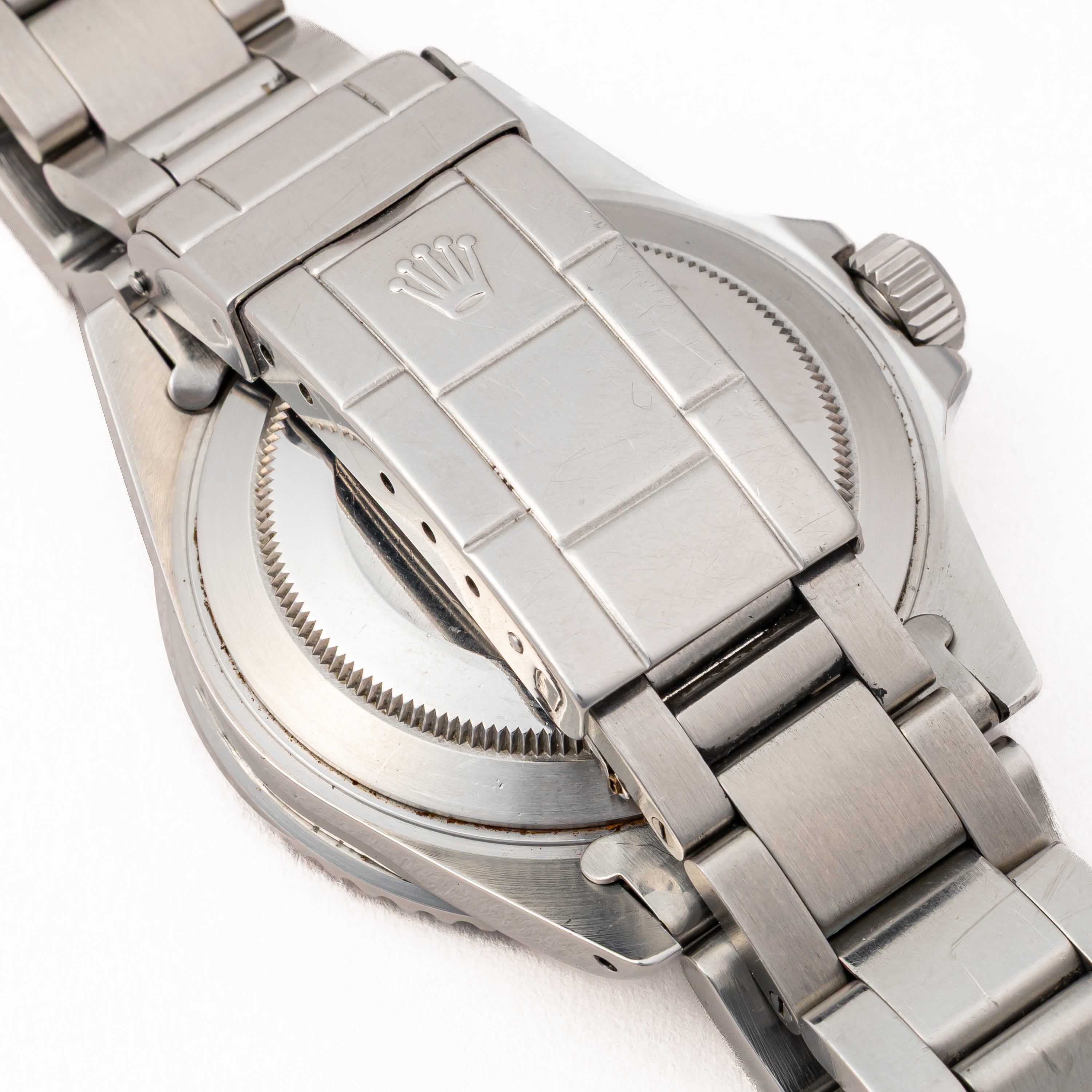 ロレックス サブマリーナー 自動巻き 1985年製 Ref.16800 フチあり夜光 箱、ギャラ、冊子付き