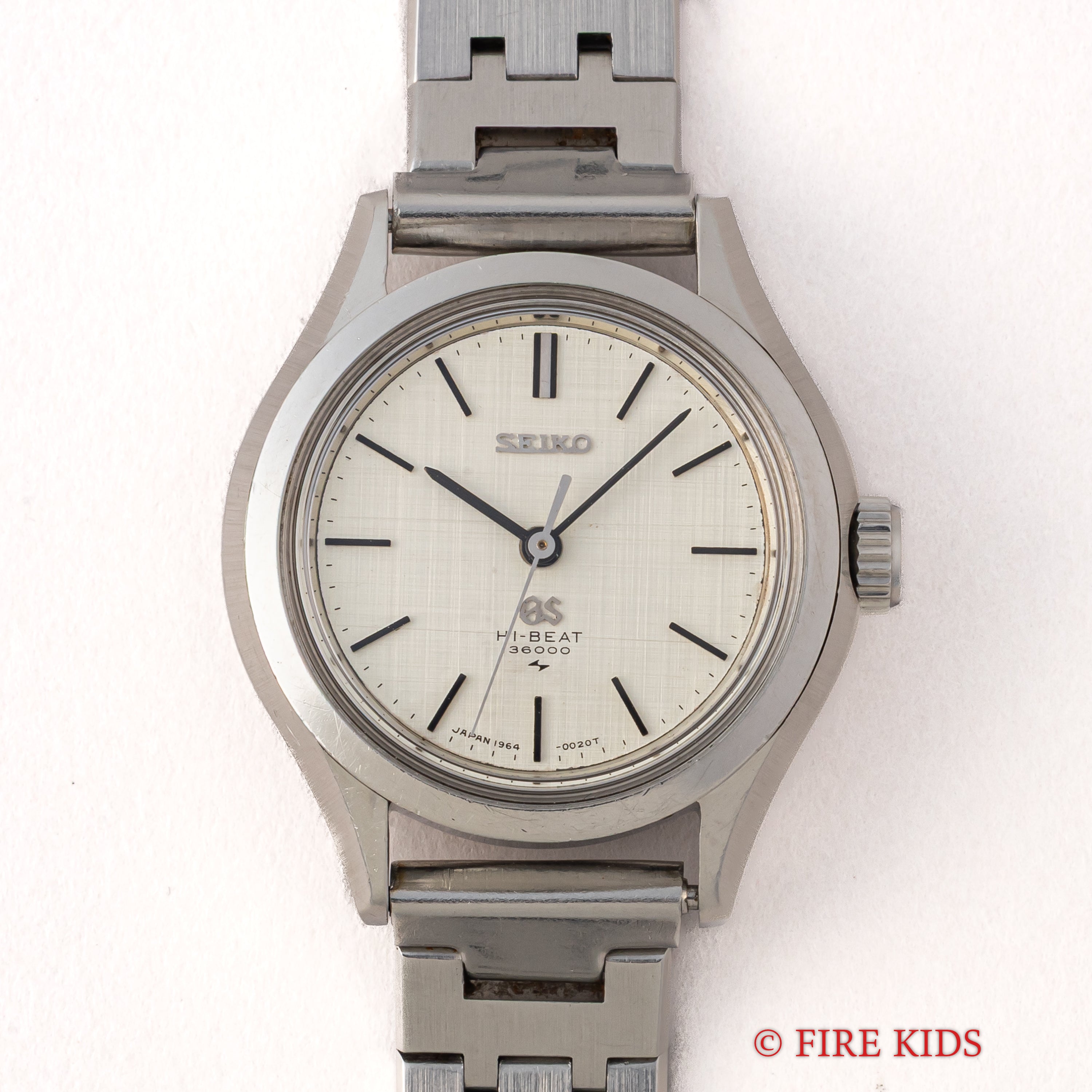 グランドセイコー レディース  手巻き リネンダイヤル ノンデイト 1970年製 Ref.1964-0020