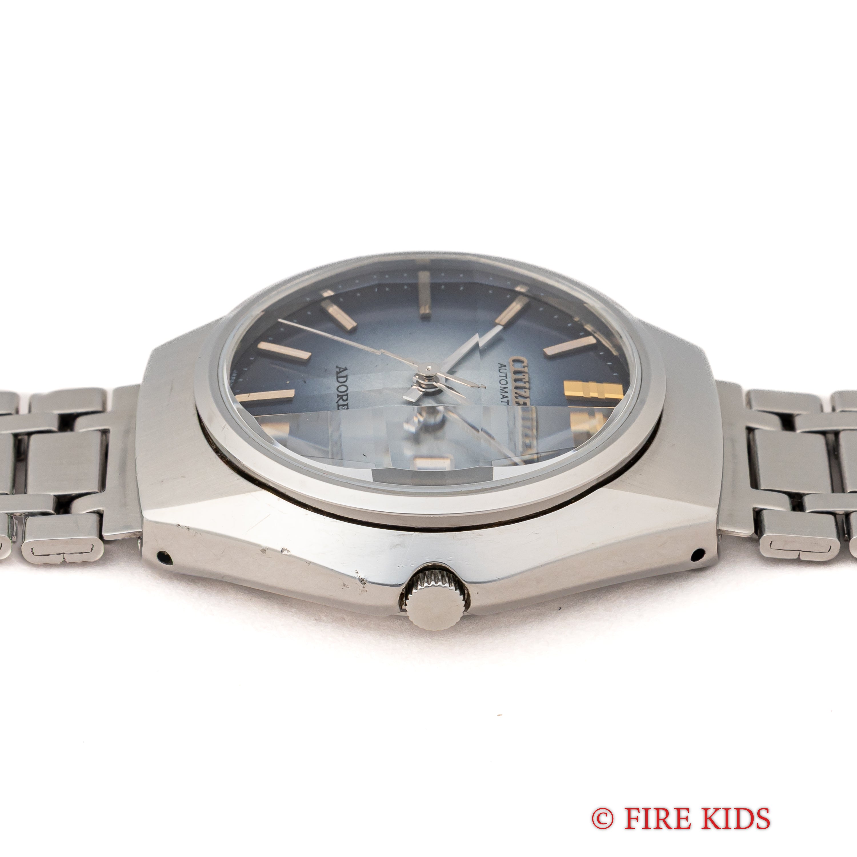 シチズン アドレックス 自動巻き 1975年製 ブルーグラデーションダイヤル