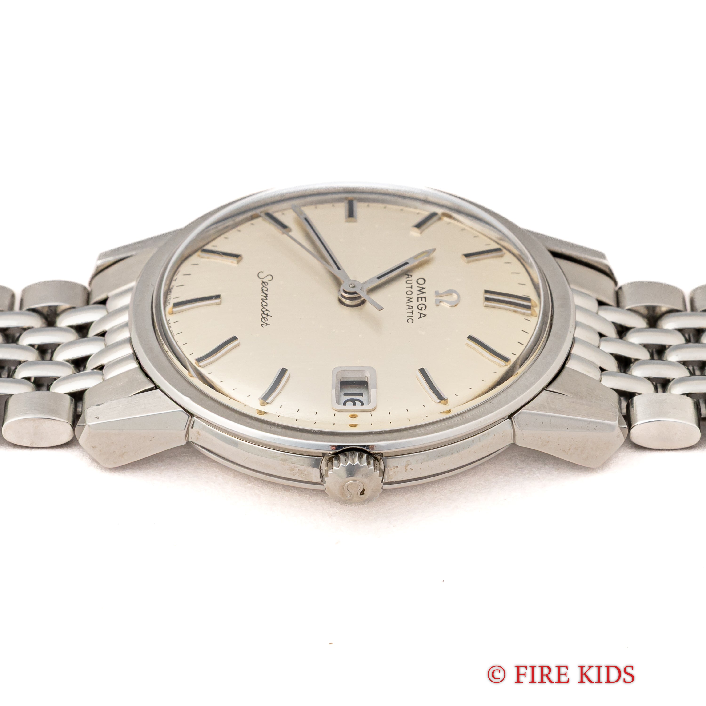 オメガ シーマスターオートマチック 1968年製 Cal.565 純正ブレス付き Ref.166.003