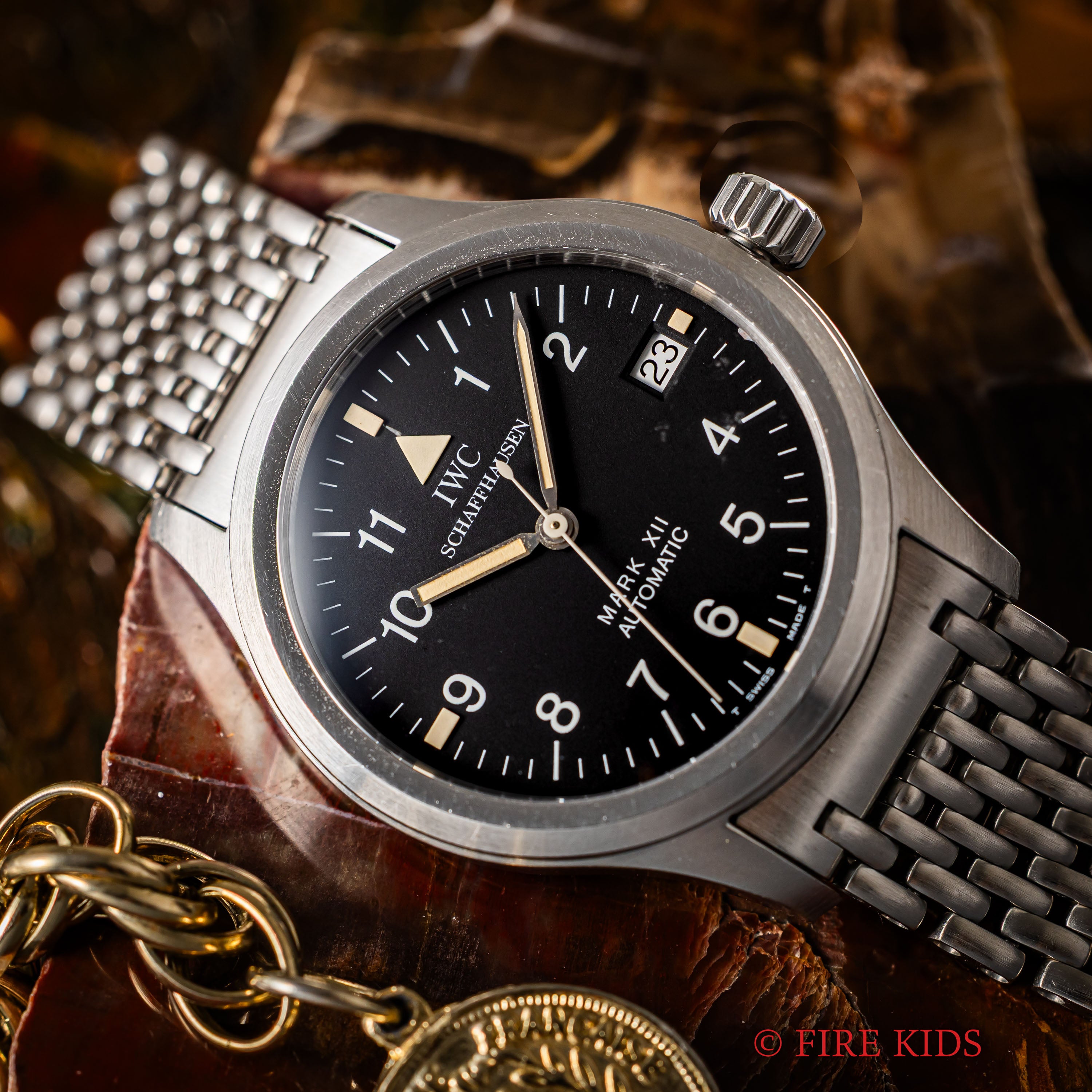 IWC マーク12 1996年製 Cal.884/2 Ref.3241 自動巻き 純正ブレス