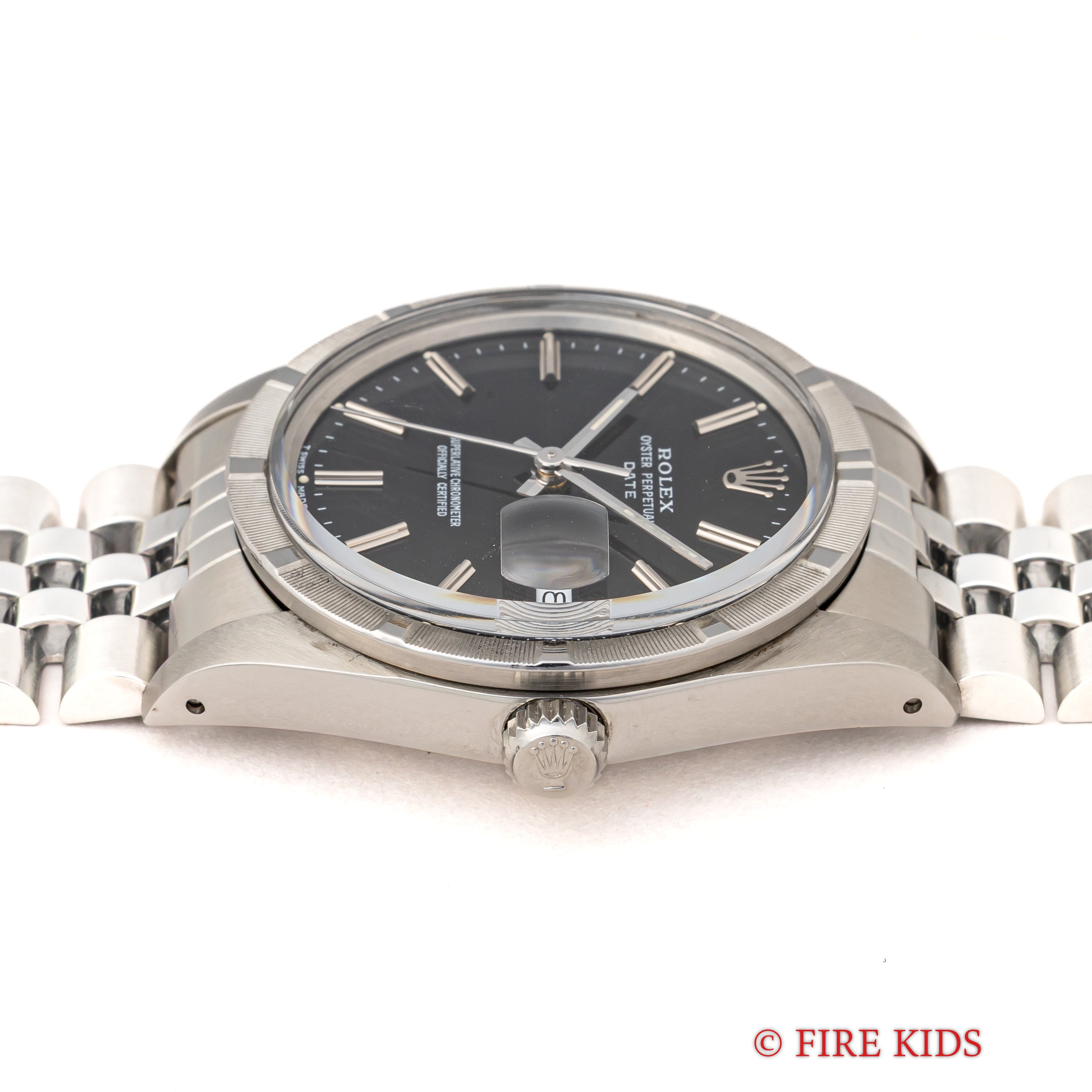 ロレックス Ref.15010 1987~88年製 オイスターパーペチュアルデイト R番ブラック ジュビリーブレス