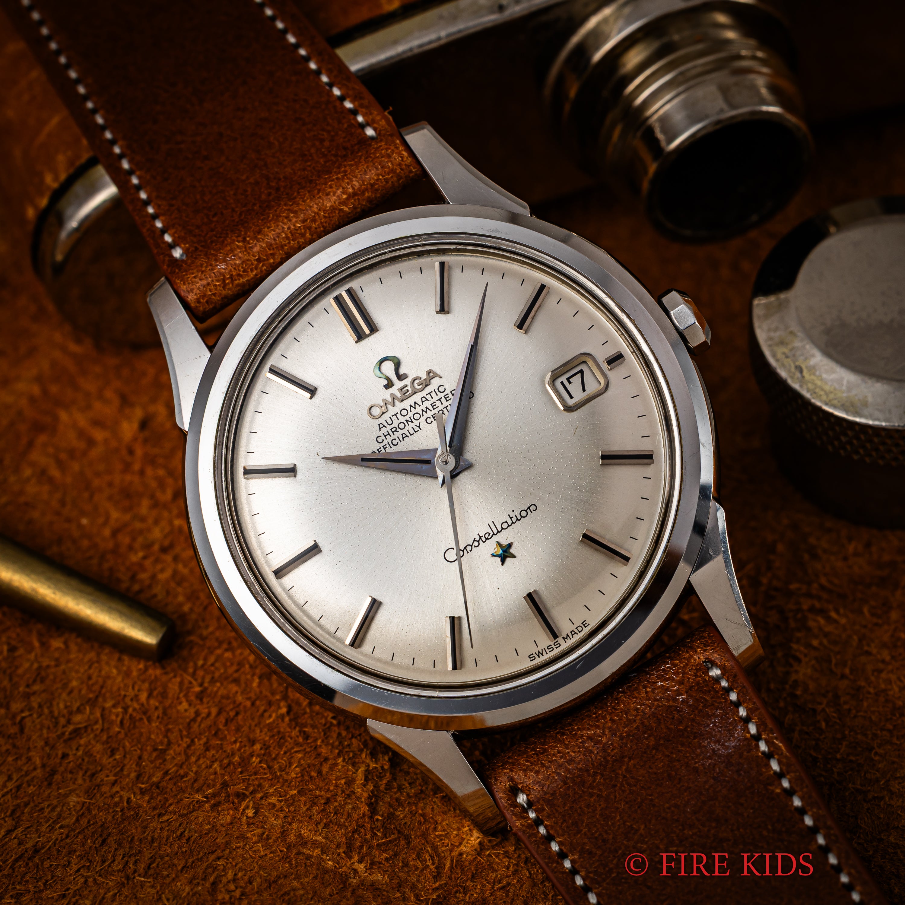 オメガ コンステレーション 自動巻き 1966年製 ビッグケース クロノメーター