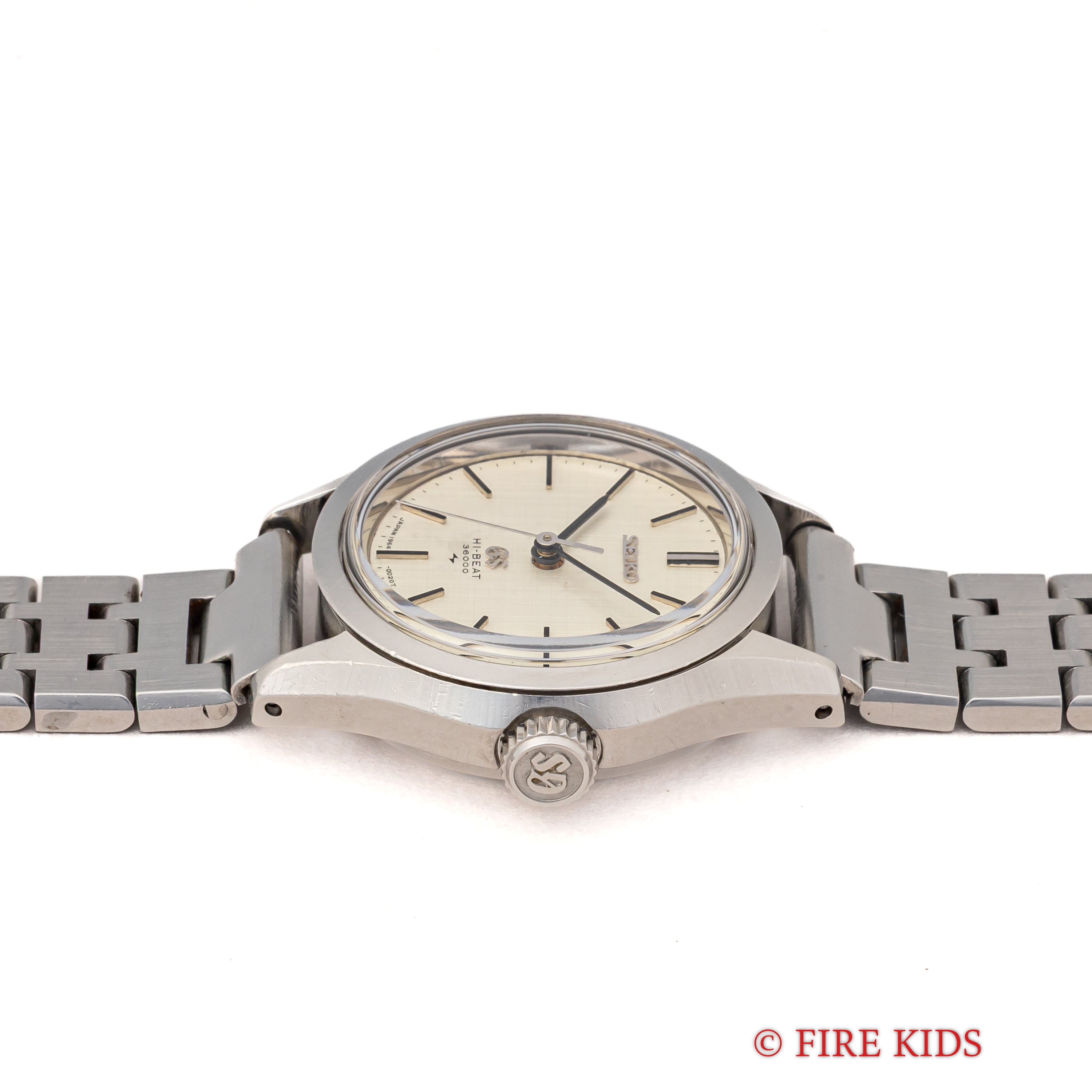 グランドセイコー レディース  手巻き リネンダイヤル ノンデイト 1970年製 Ref.1964-0020