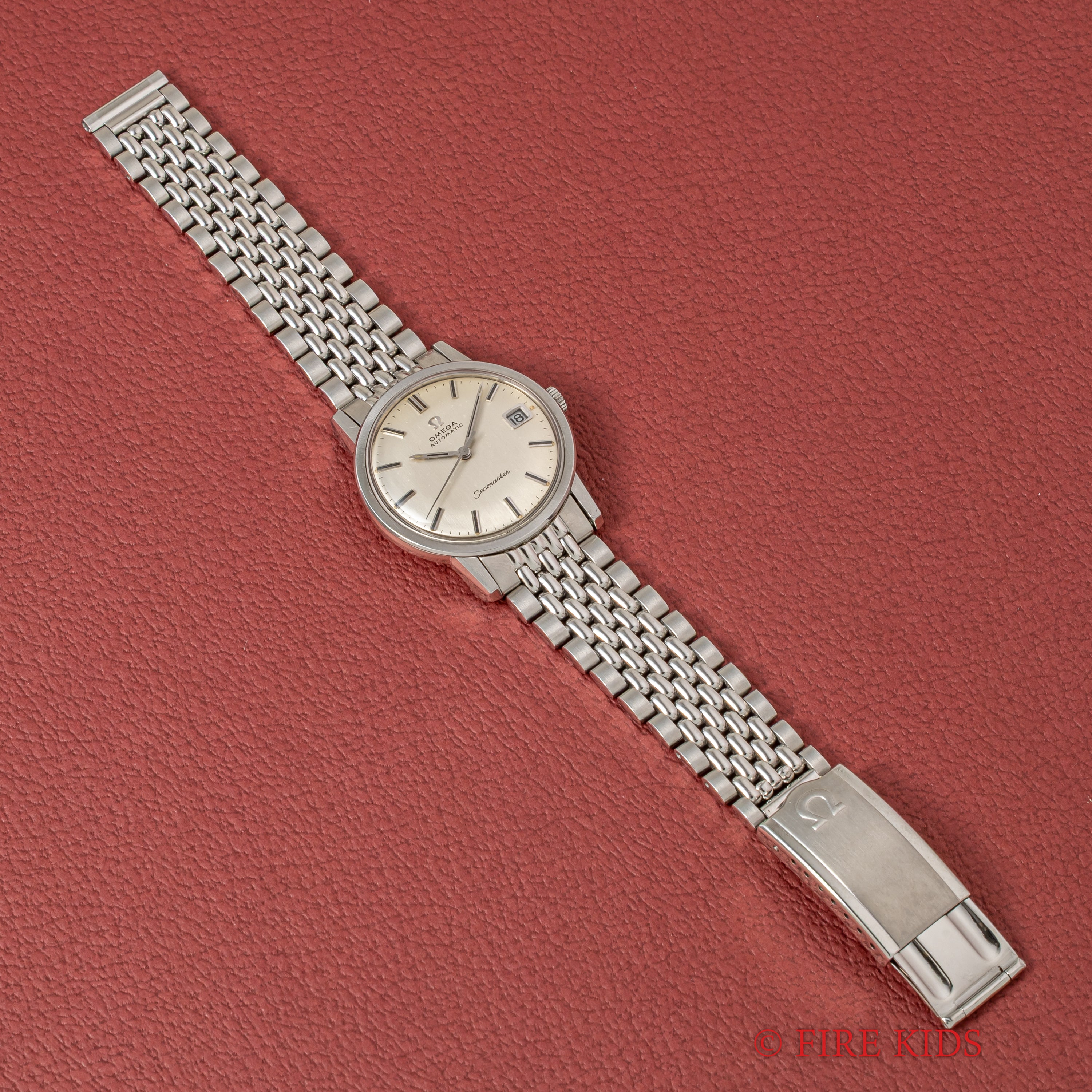 オメガ シーマスターオートマチック 1968年製 Cal.565 純正ブレス付き Ref.166.003