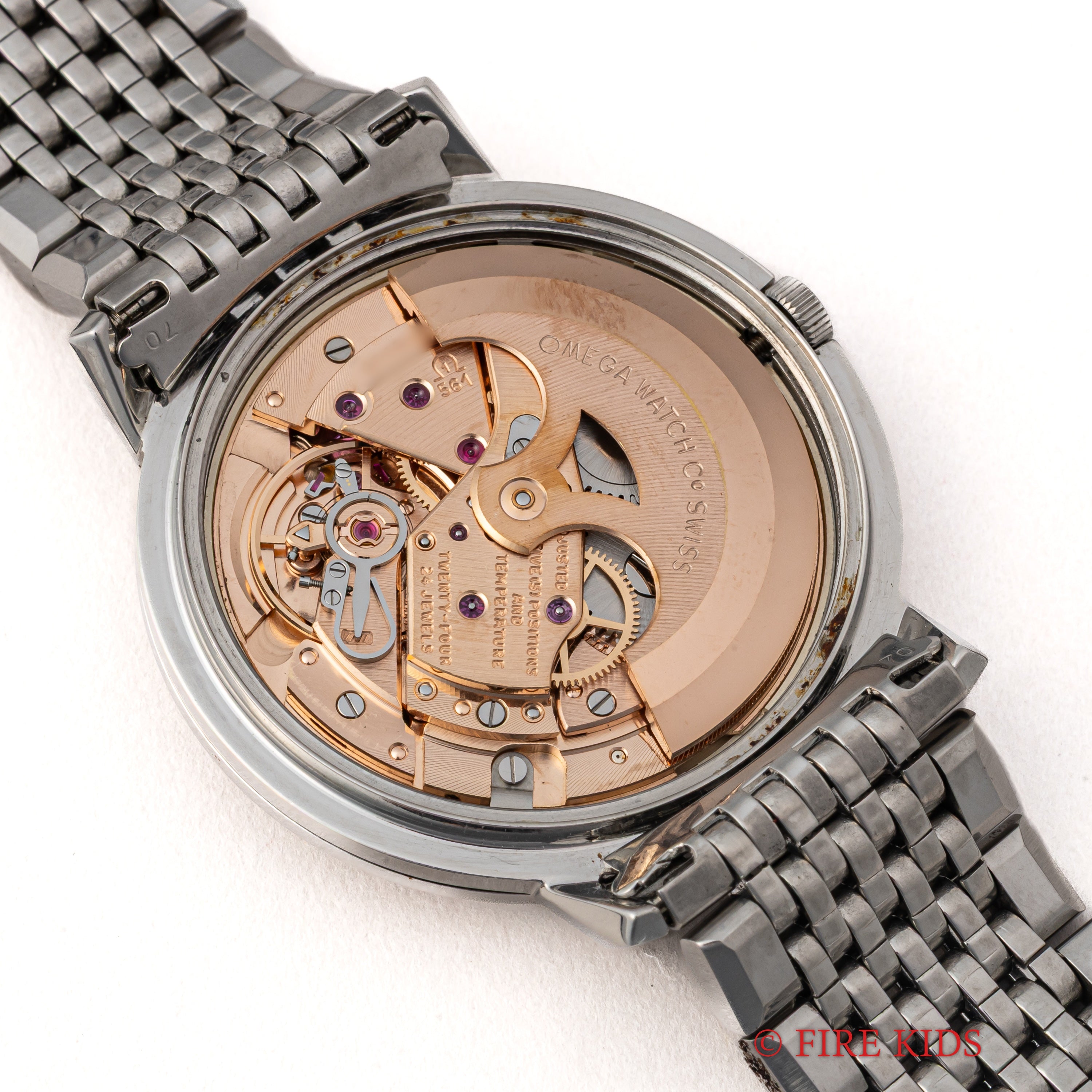 オメガ コンステレーション ラウンドケース 1966年製 Ref.168.004 純正ブレス付き