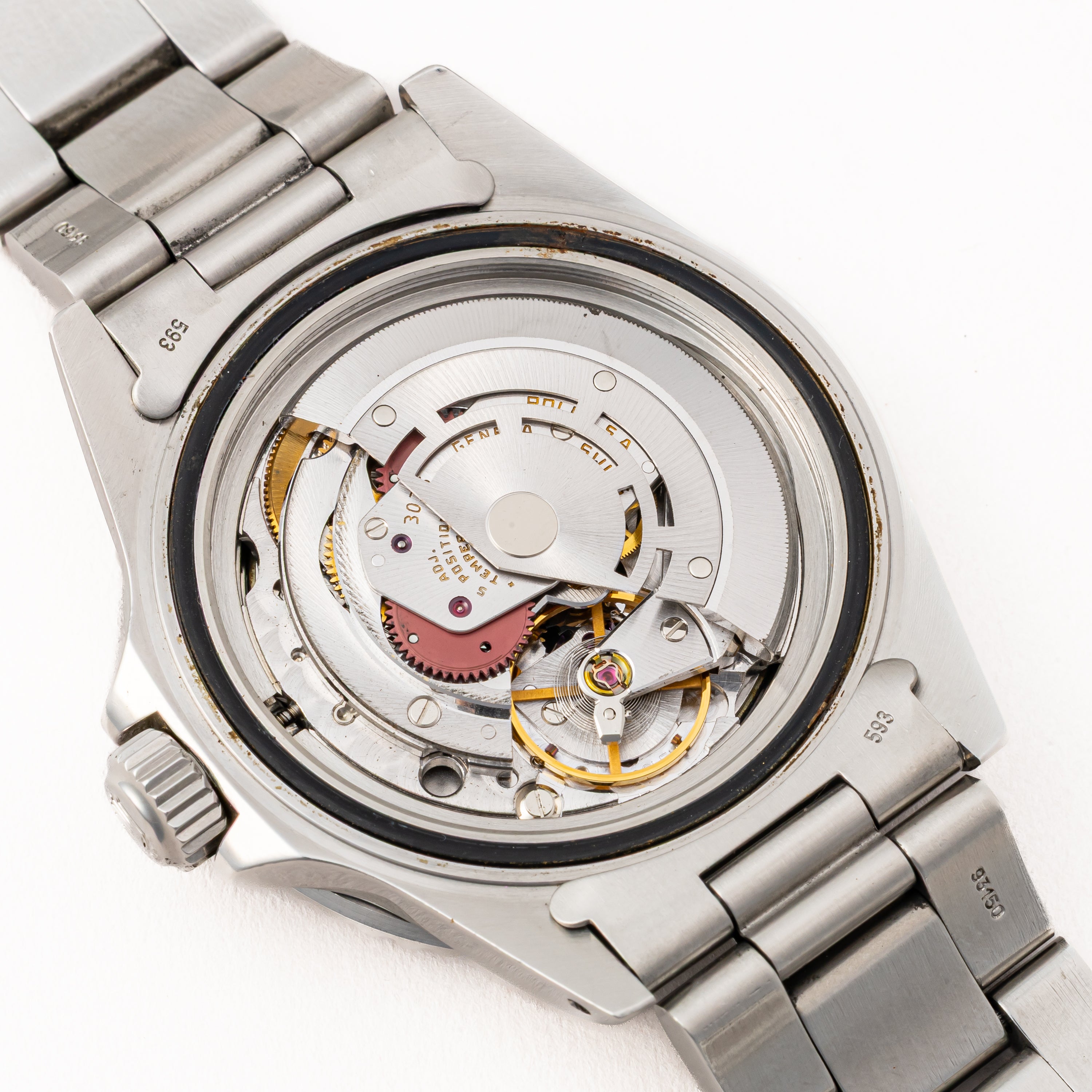 ロレックス サブマリーナー 自動巻き 1985年製 Ref.16800 フチあり夜光 箱、ギャラ、冊子付き