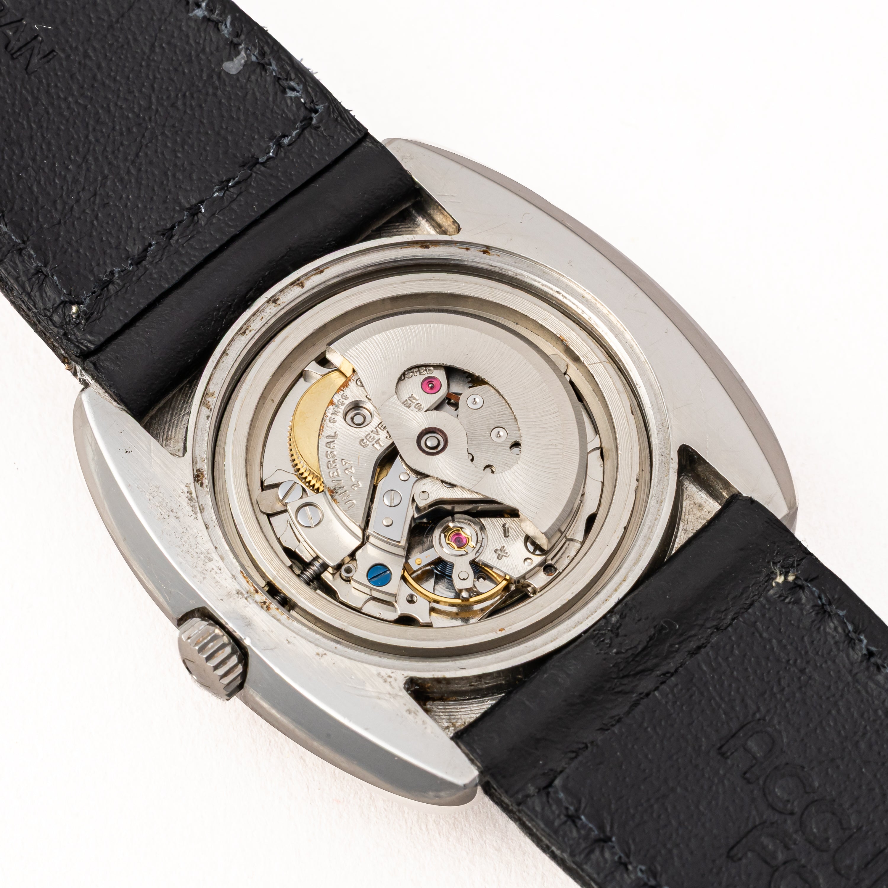 ユニバーサルジュネーブ スクエアケース 自動巻き 1970年代 Ref.827600 Cal.2-27