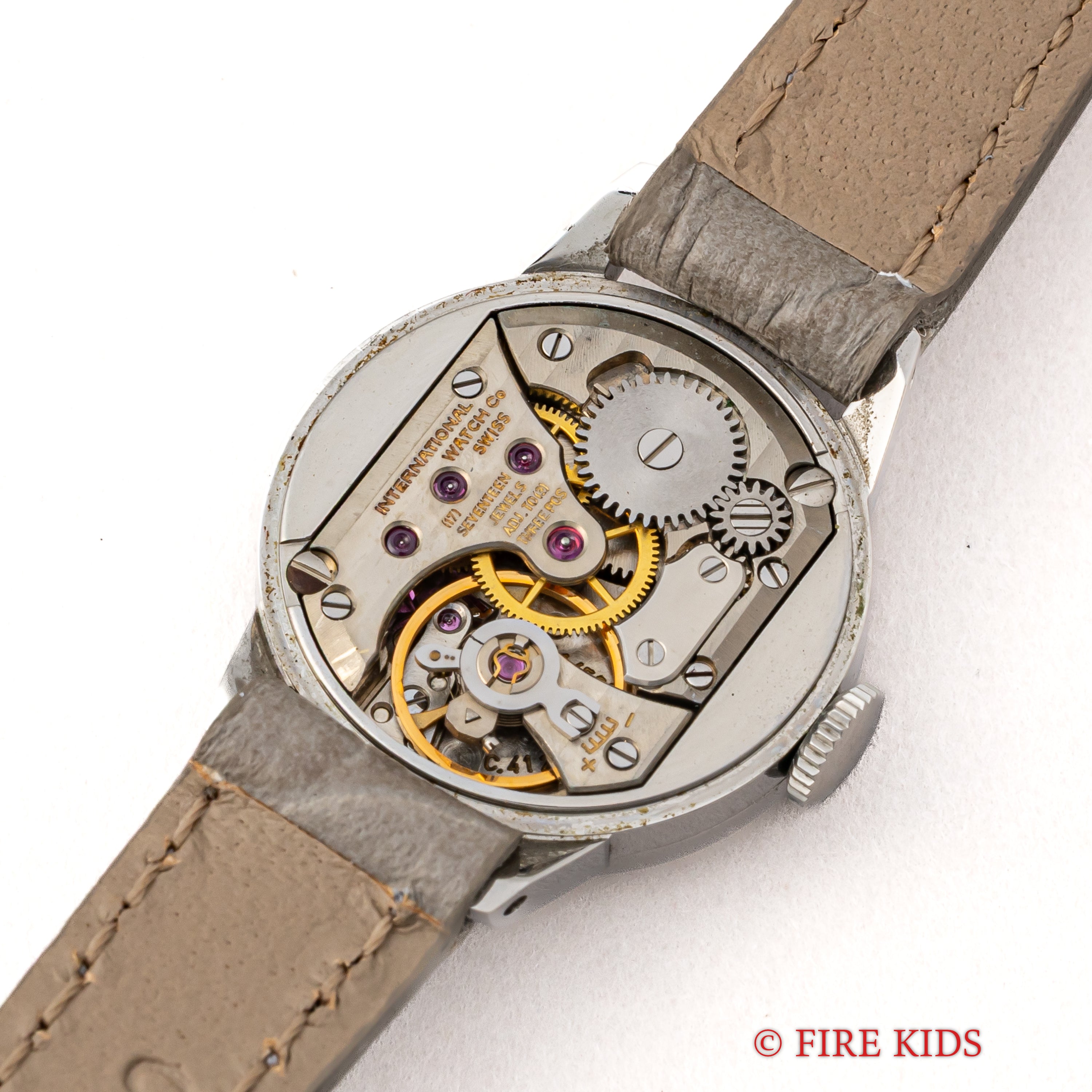 IWC ラウンドモデル レディース 1974年製 手巻き Cal.412