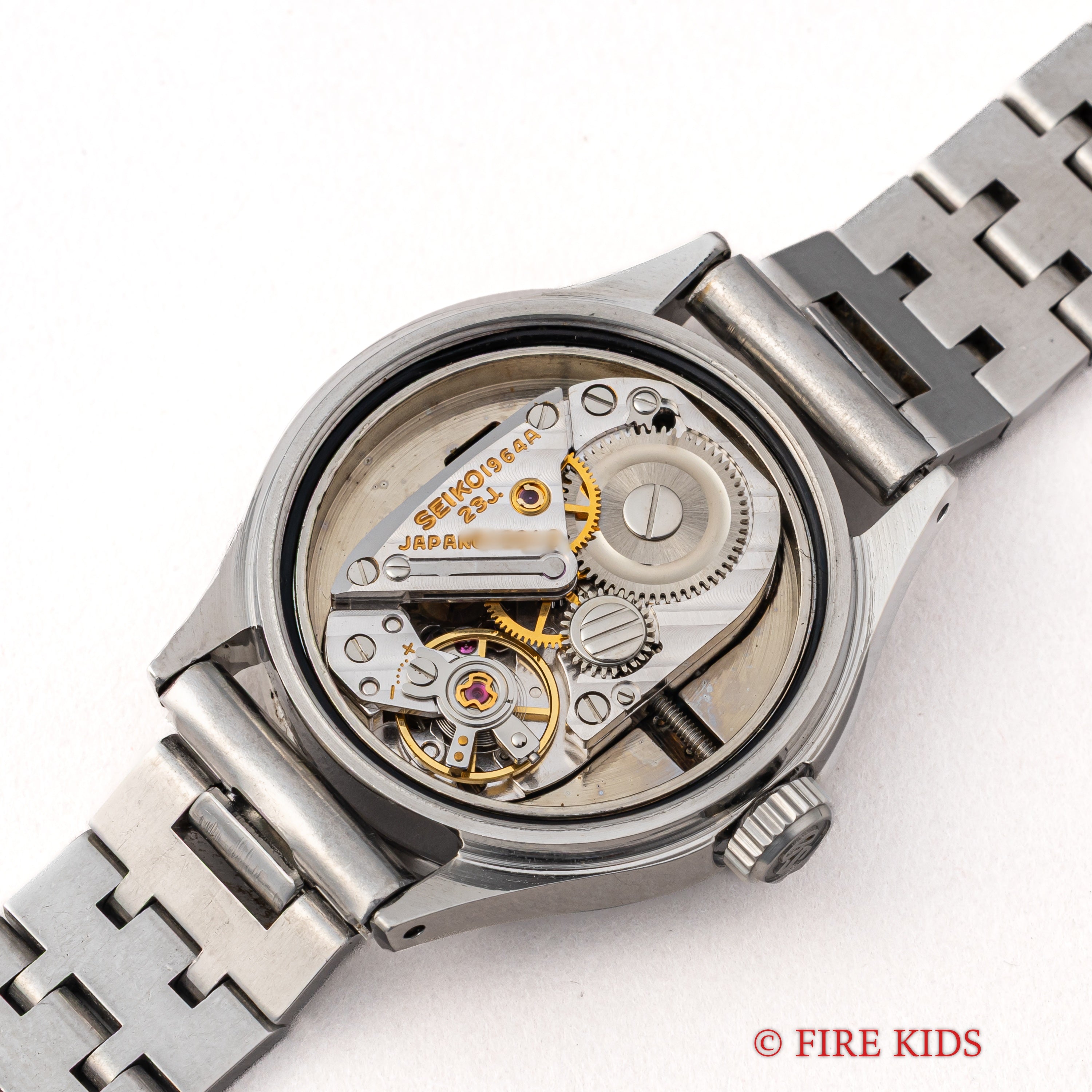 グランドセイコー レディース  手巻き リネンダイヤル ノンデイト 1970年製 Ref.1964-0020