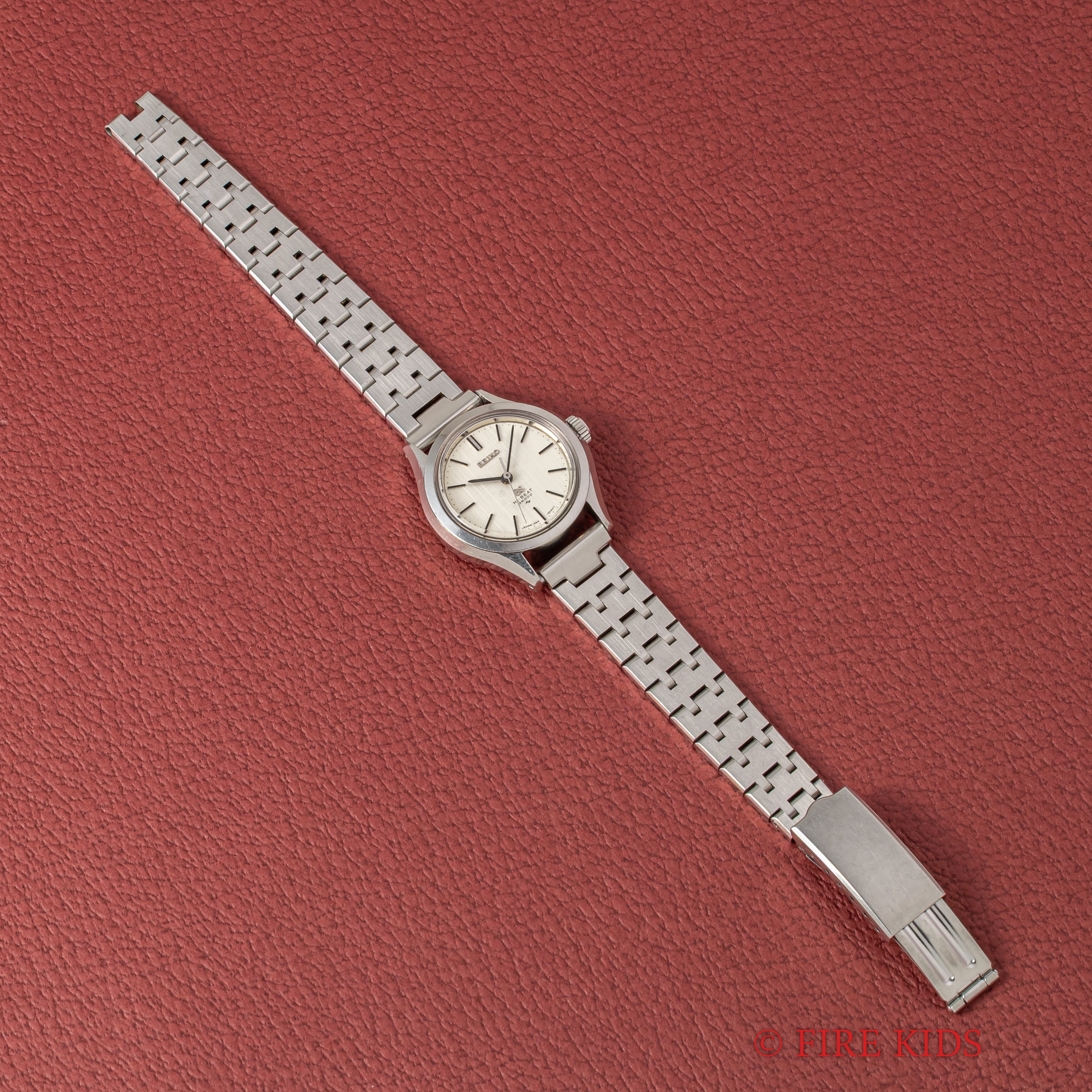 グランドセイコー レディース  手巻き リネンダイヤル ノンデイト 1970年製 Ref.1964-0020