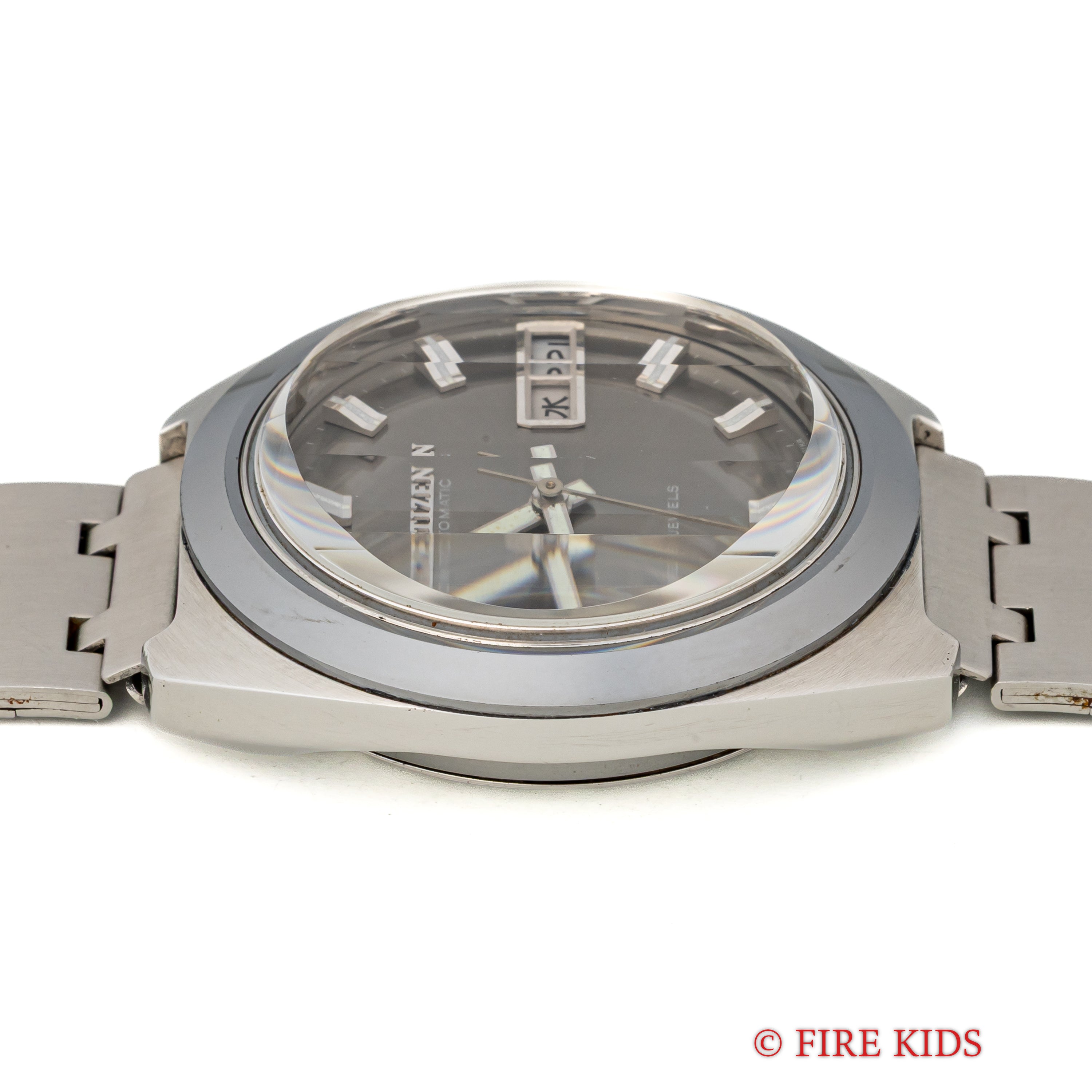 シチズン オートマチック 1971年製 純正ブレス カットガラス