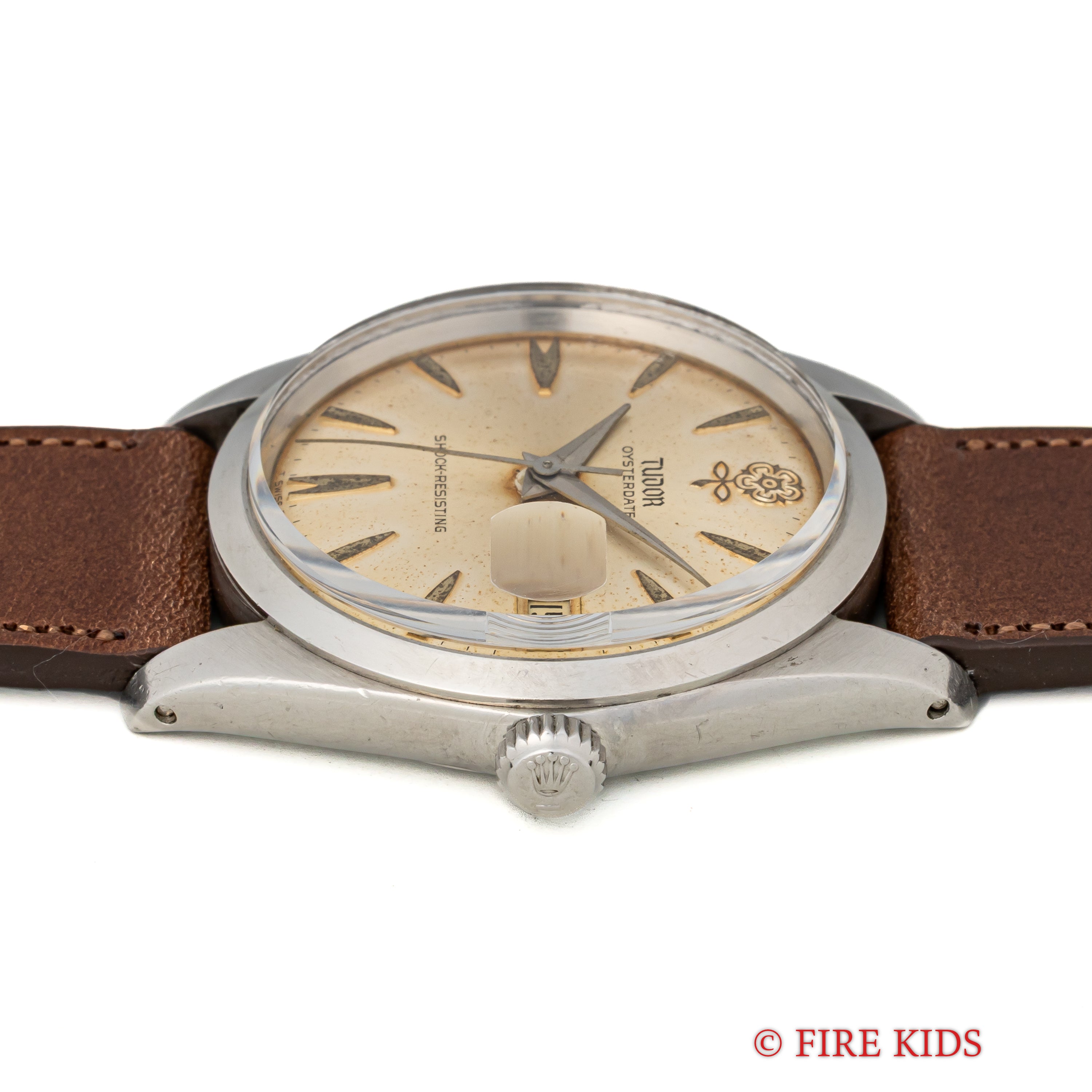 チューダー デカバラ 1965年製 オイスターデイト Ref.7962 手巻き オリジナルダイヤル