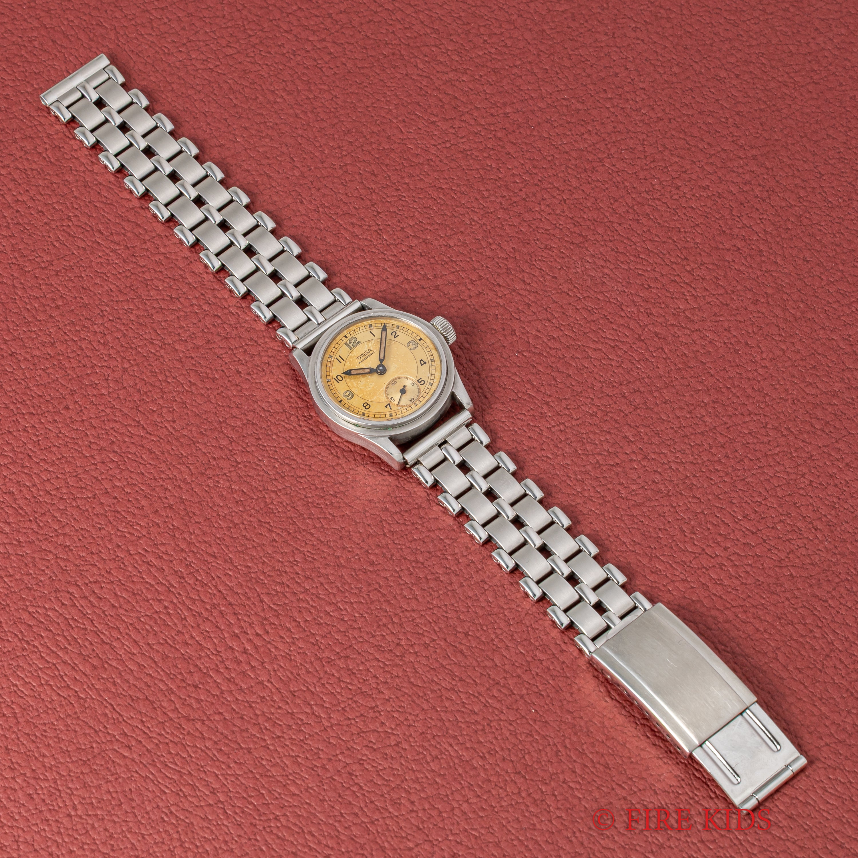 トリトーナ トレタケ 1940年代製 ドイツ時計 トレタケ ステップベゼル