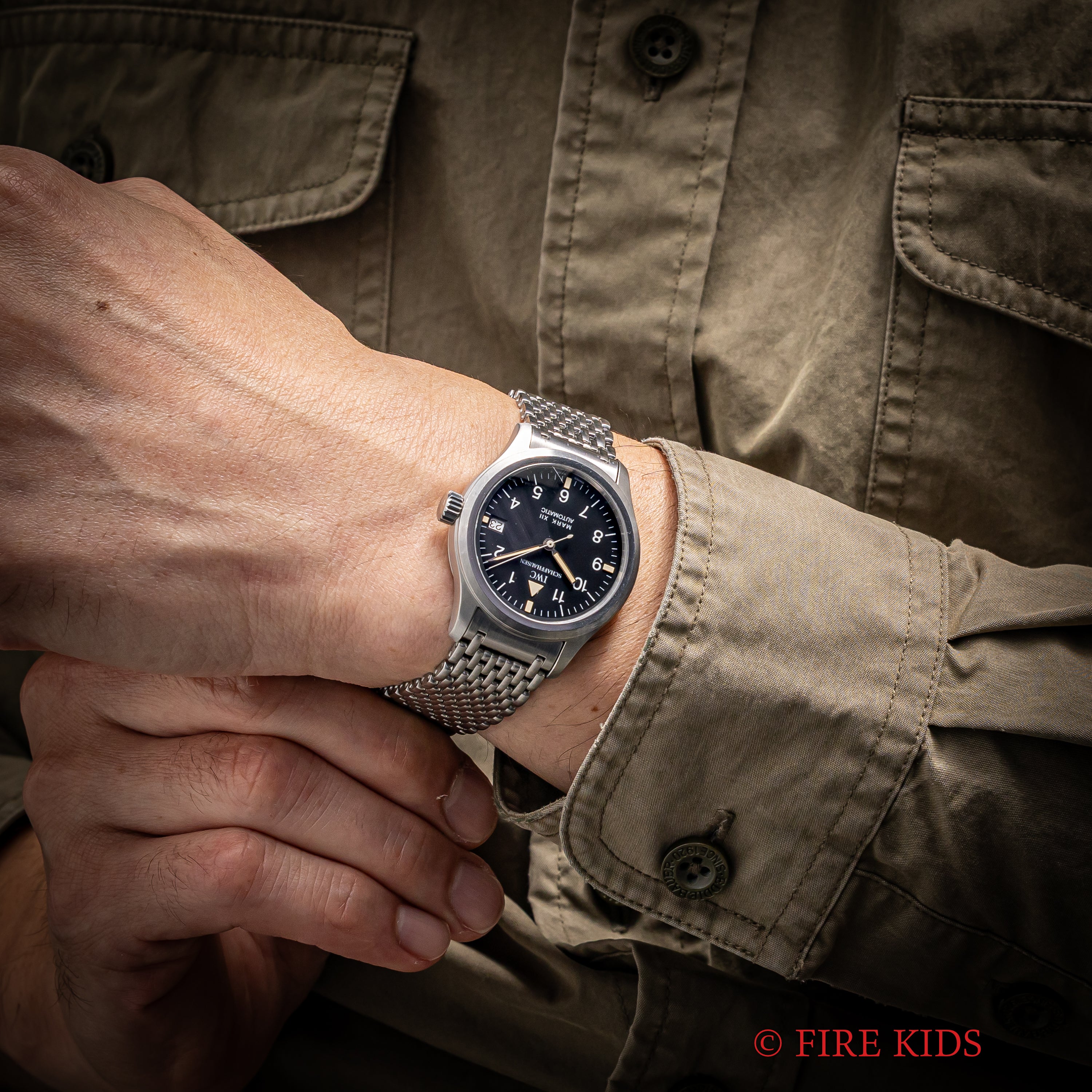 IWC マーク12 1996年製 Cal.884/2 Ref.3241 自動巻き 純正ブレス