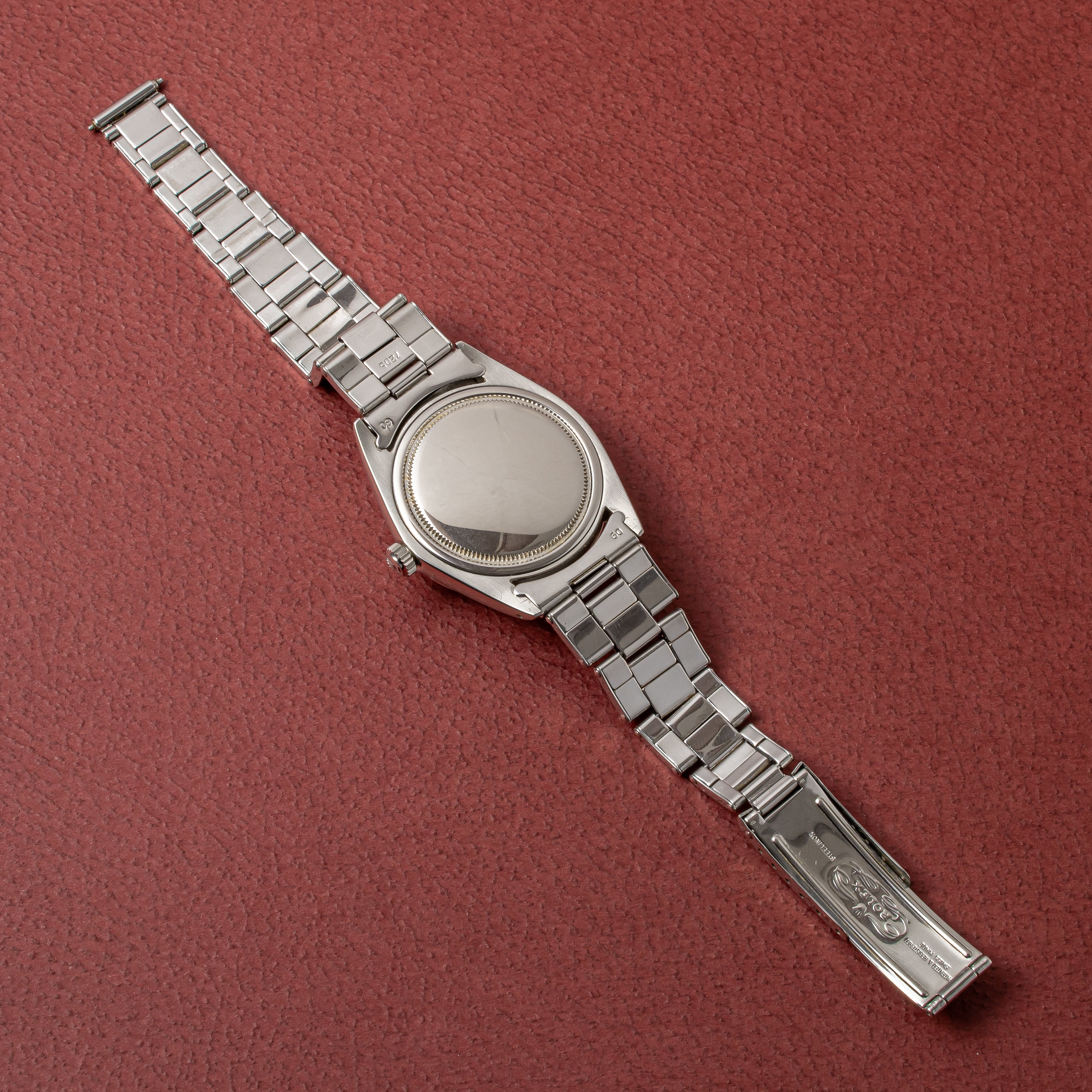 ロレックス オイスターデイト 1969年製 Ref.6694 純正リベットブレス