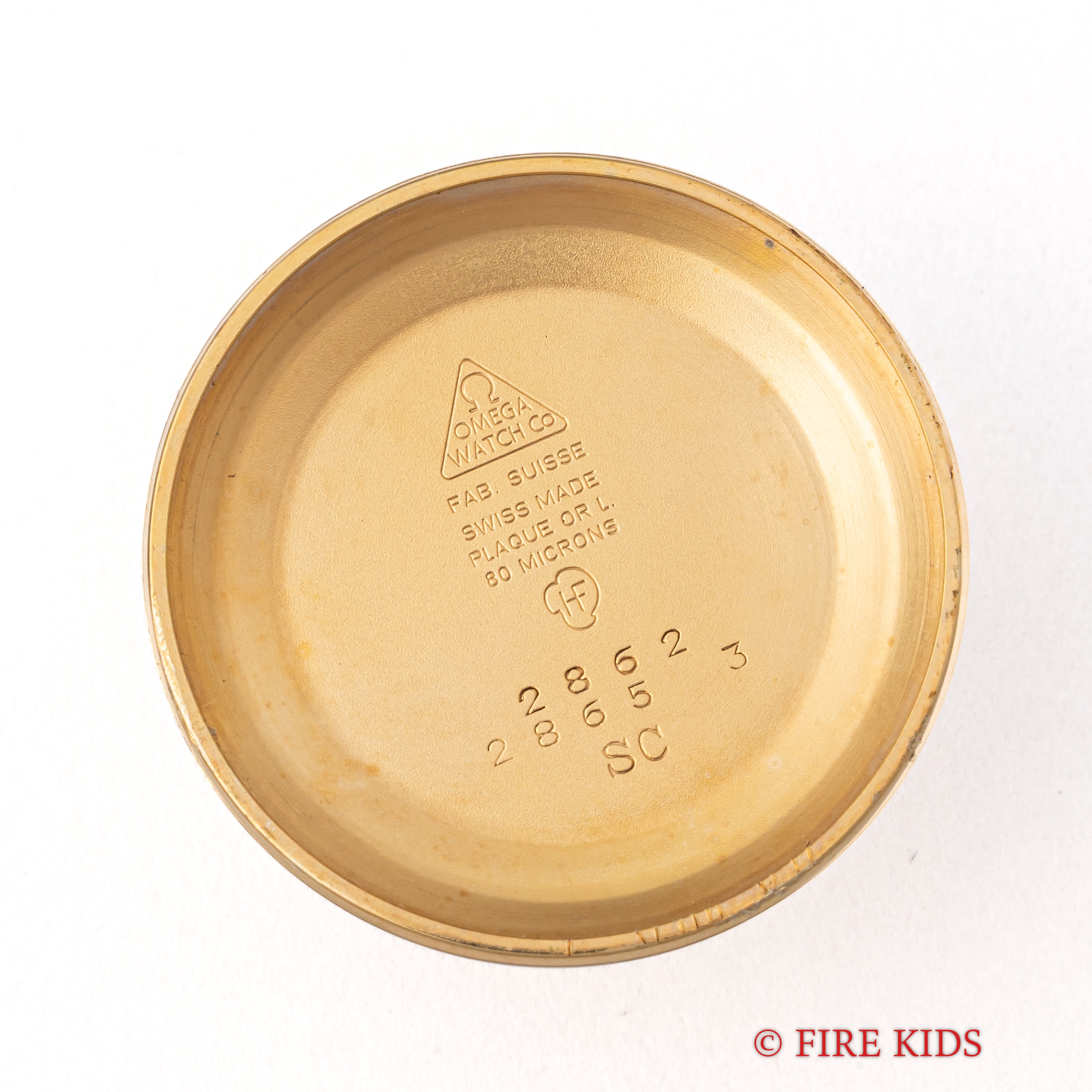 オメガ 1956年製 ツートンダイヤル Ref.2865 3SC 80ミクロンGP 全回転ローター自動巻 Cal.501