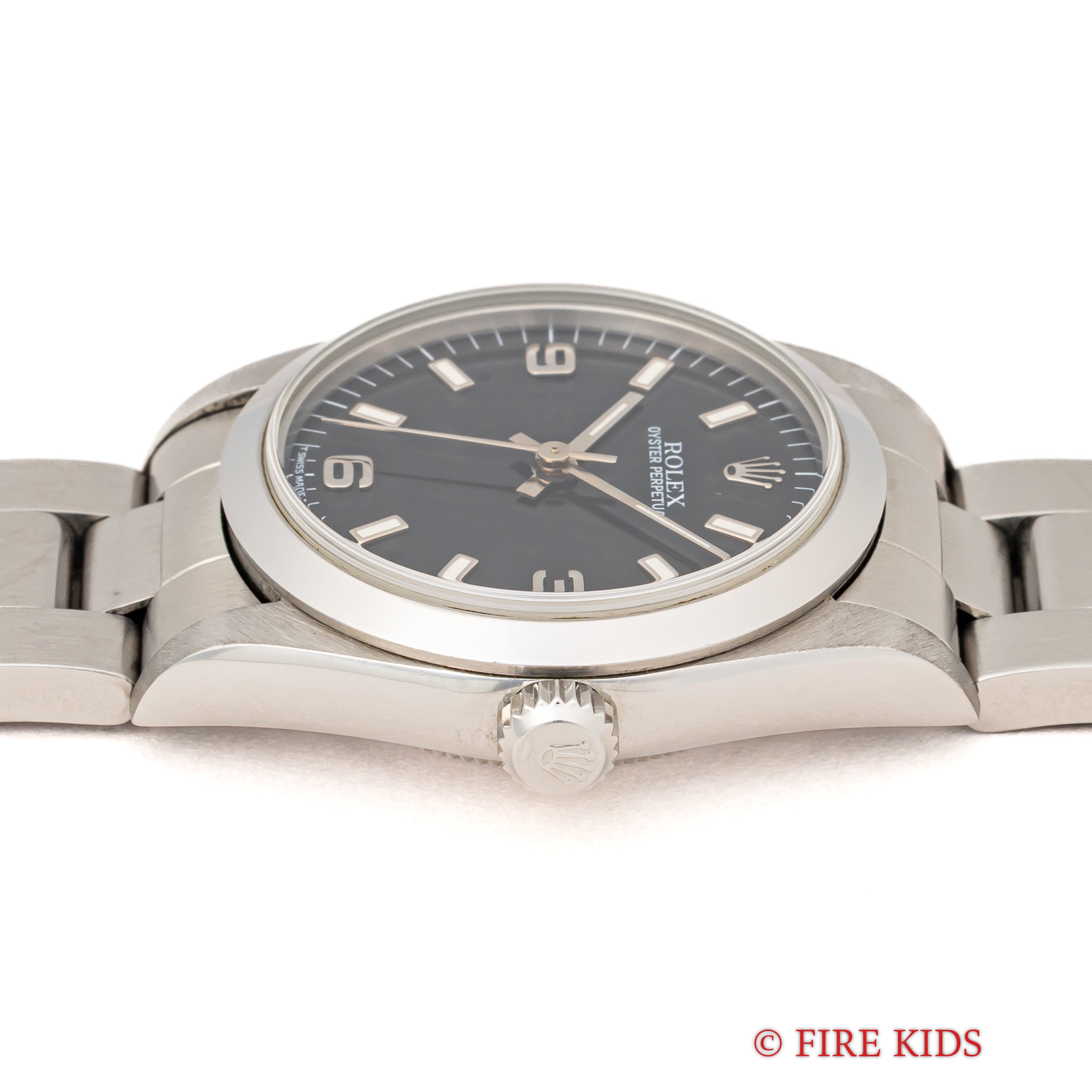 ロレックス 31㎜オイスターパーペチュアル 1997年製 Ref.67480 エクスプローラーダイヤル ギャラ付