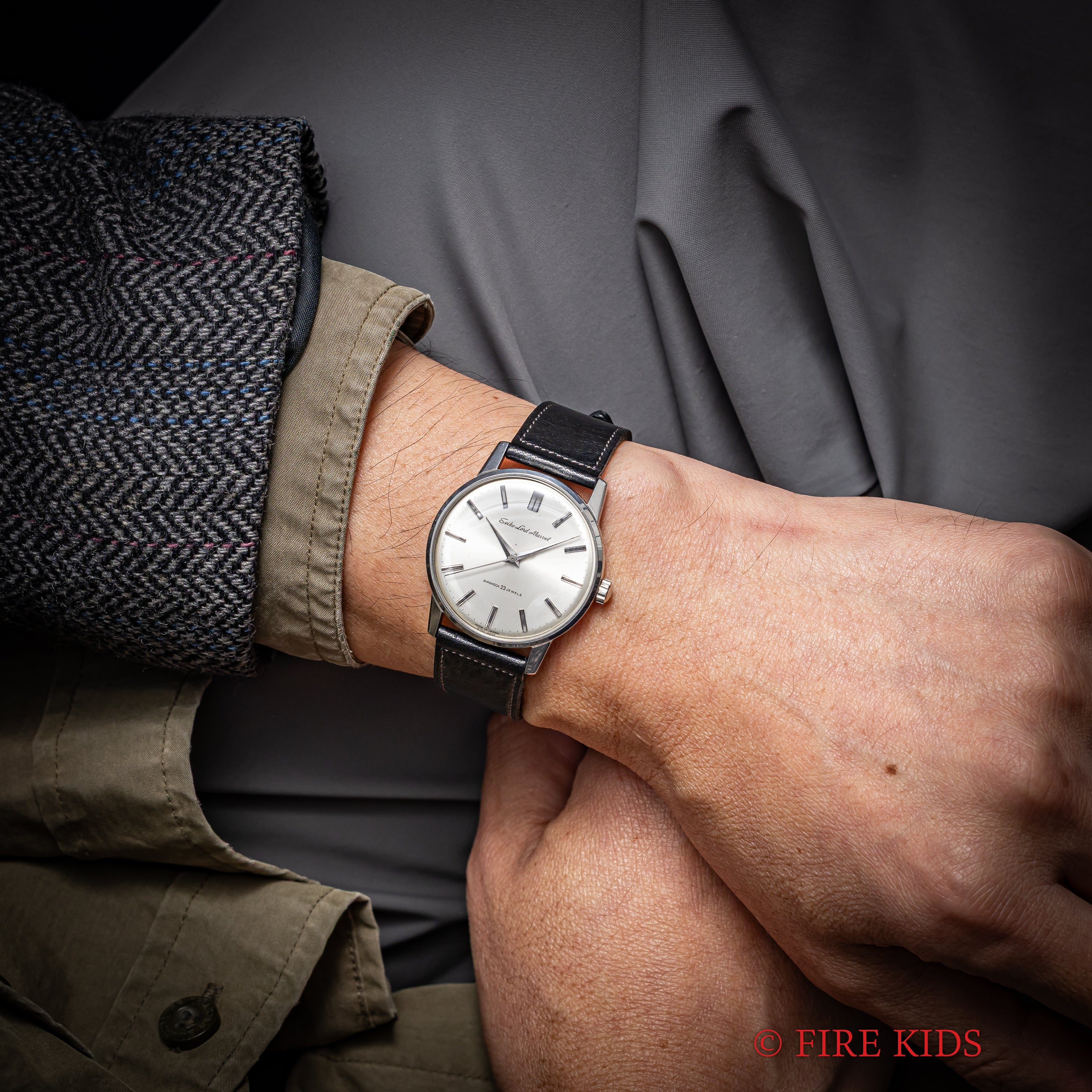 セイコー ロードマーベル 1964年製 Ref.5740-1990 ロービート ステンレスケース