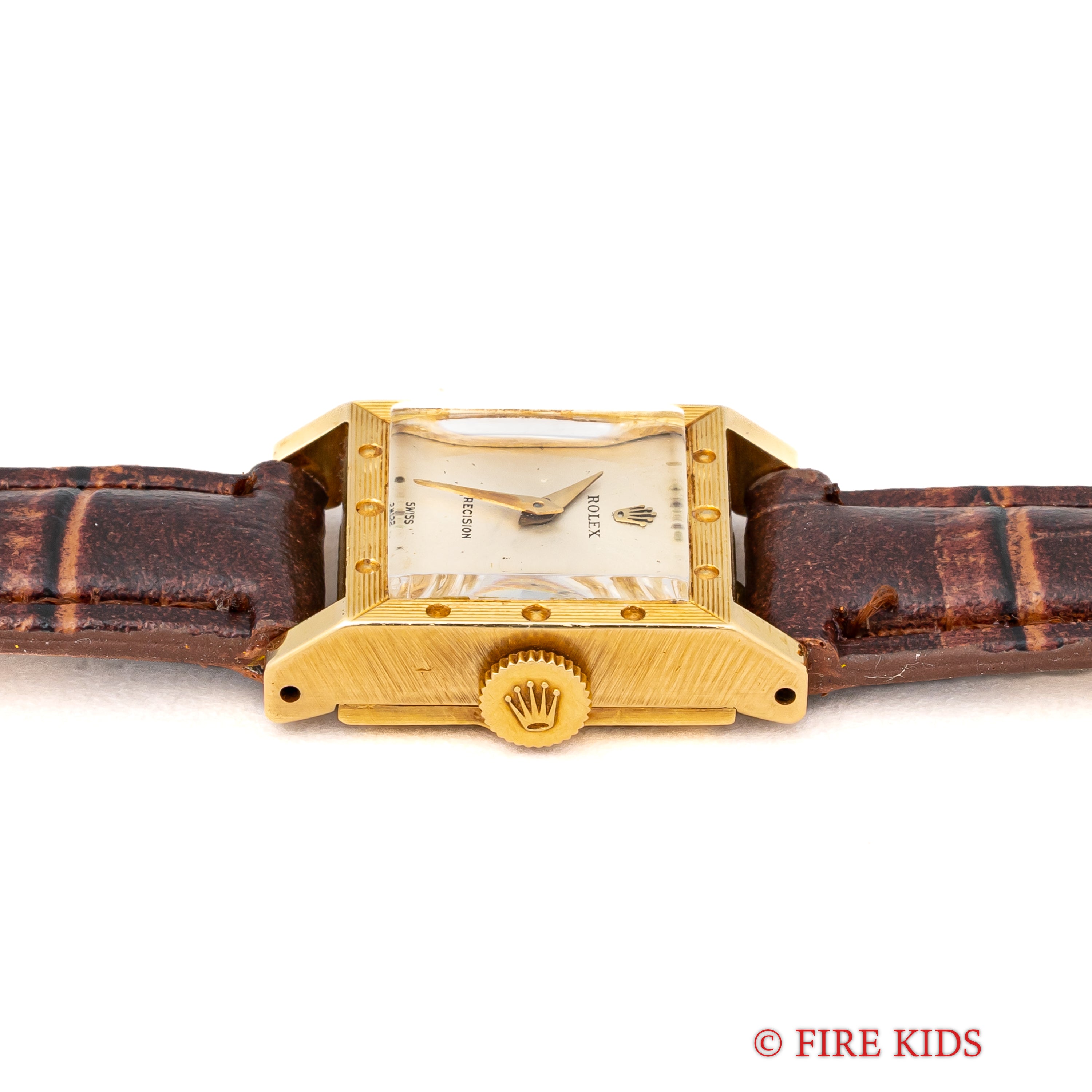 ロレックス 1960年製 Ref.9251 K18YG レディース スクエアケース 手巻き