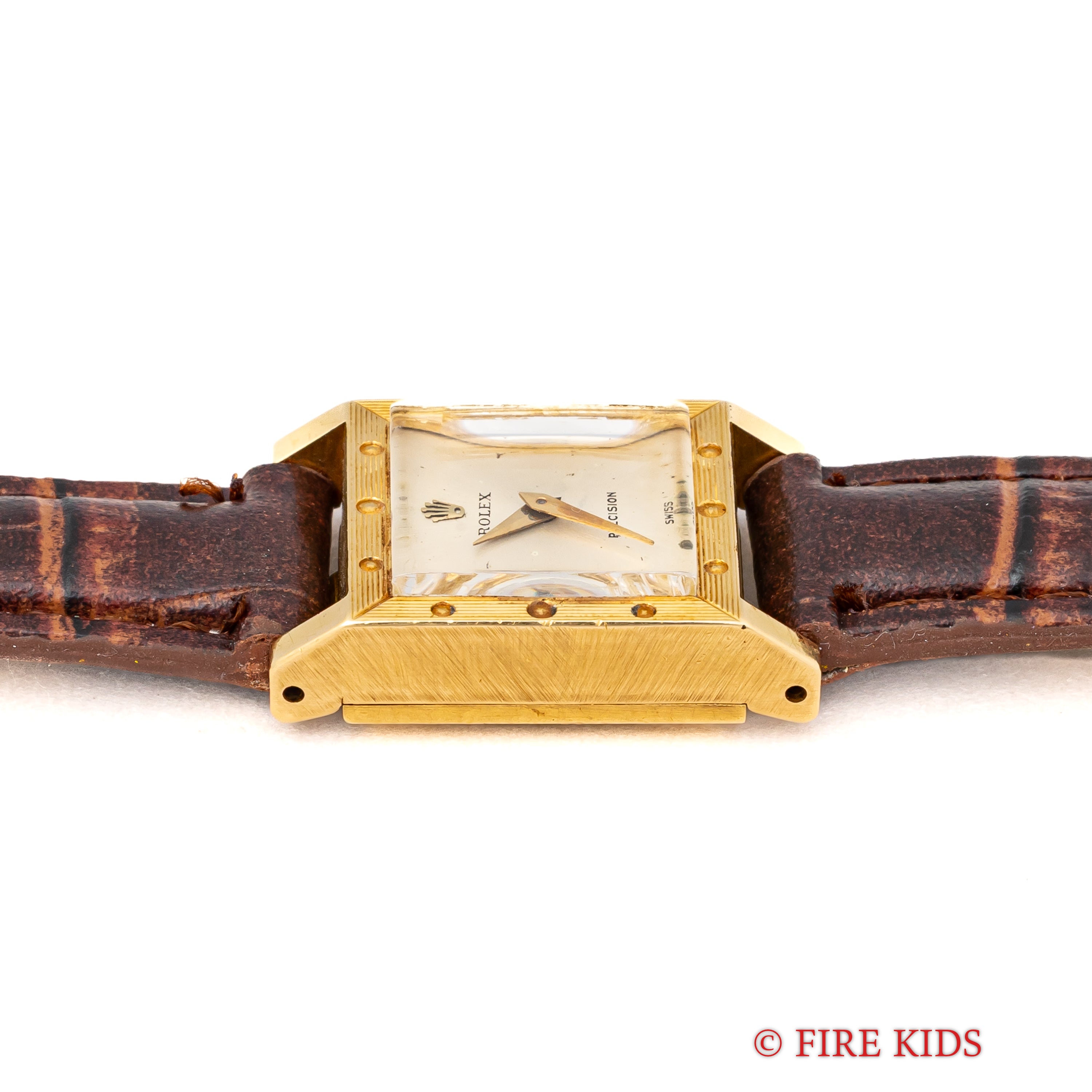 ロレックス 1960年製 Ref.9251 K18YG レディース スクエアケース 手巻き