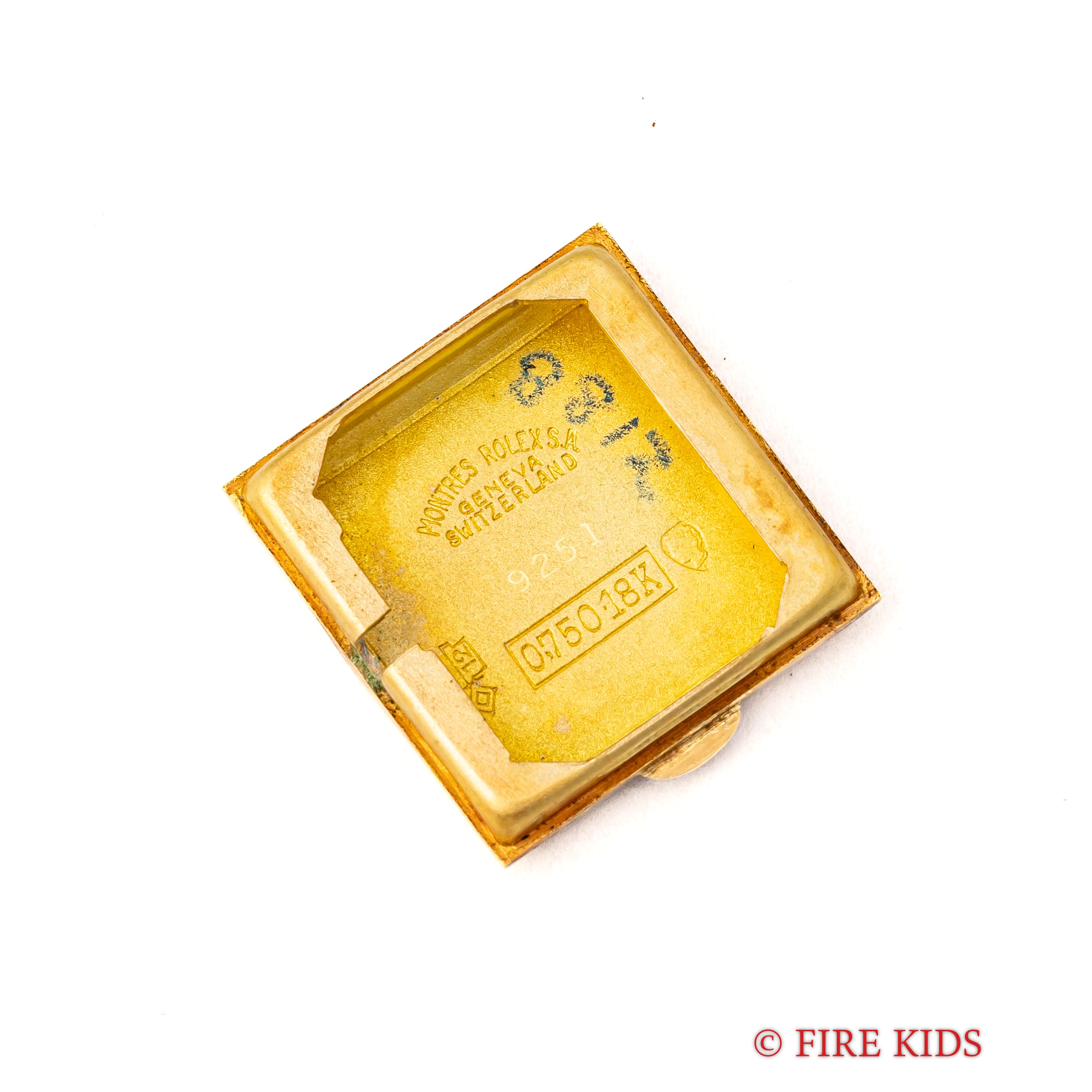 ロレックス 1960年製 Ref.9251 K18YG レディース スクエアケース 手巻き